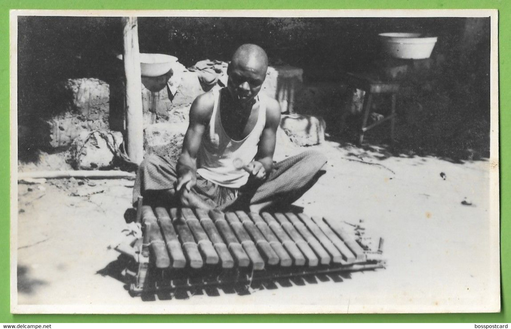 Guiné - Tocador De "Balafão" Sôssos - Cacine - Ethnic - Ethnique - Music  Costumes - Música - Guinea Bissau