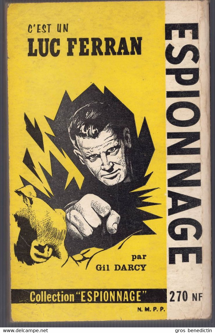 Espionnage - Gil Darcy - "Panier De Crabes Pour Luc Ferran" - 1963 - L'Arabesque - #Ben&Arab&Ferran - Editions De L'Arabesque