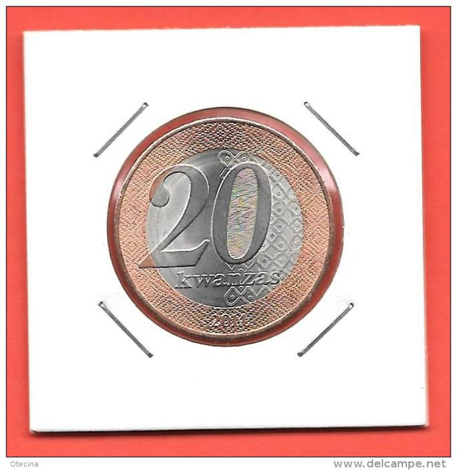 ANGOLA 20 Kwanzas 2014 (Rainha Njinga A Mbande) UNC - Angola