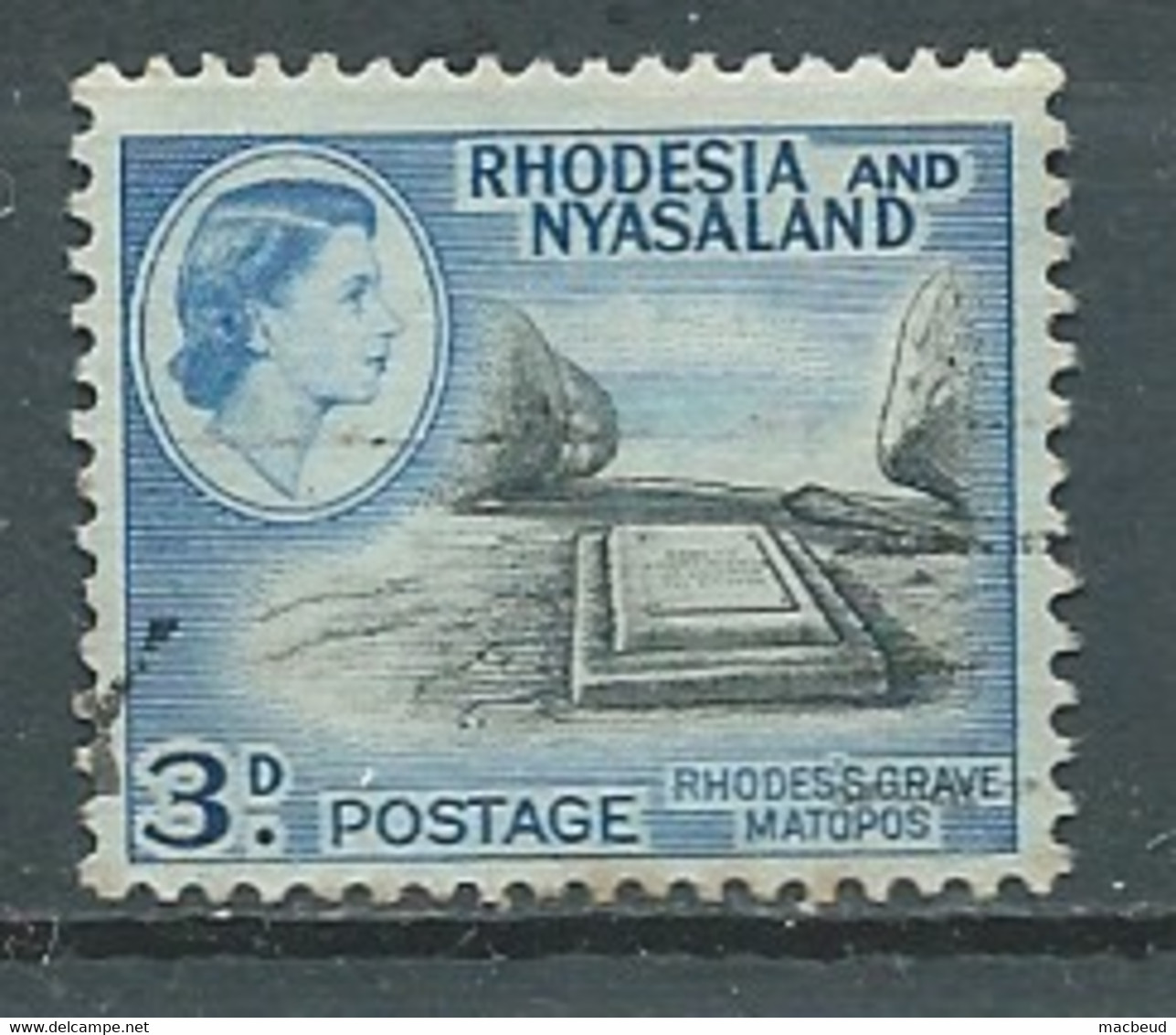 RHODESIE ET NYASSALAND  - Yvert N° 23 OBLITERE - AE24830 - Rhodésie & Nyasaland (1954-1963)