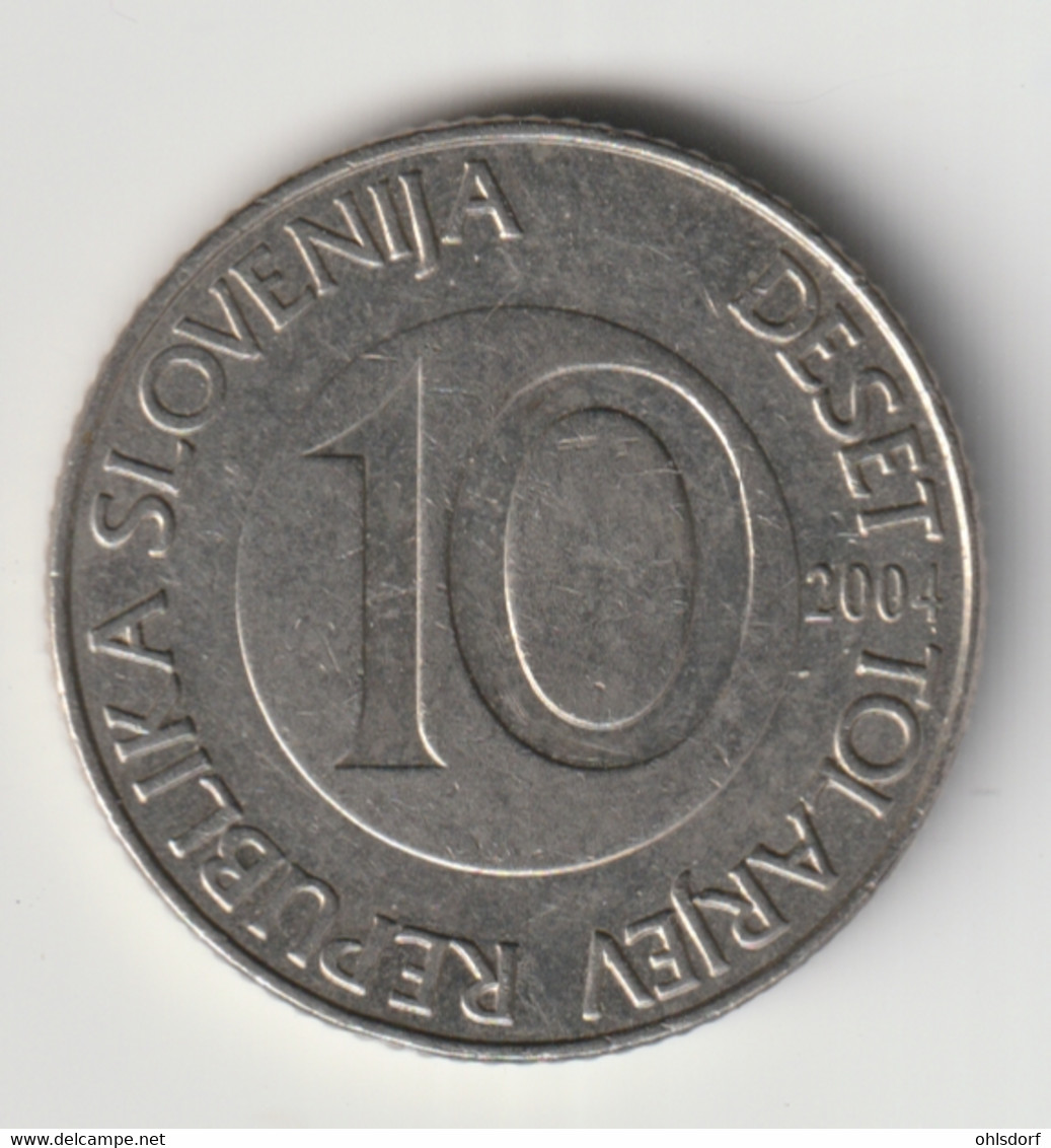 SLOVENIA 2004: 10 Tolarjev, KM 41 - Slovenia