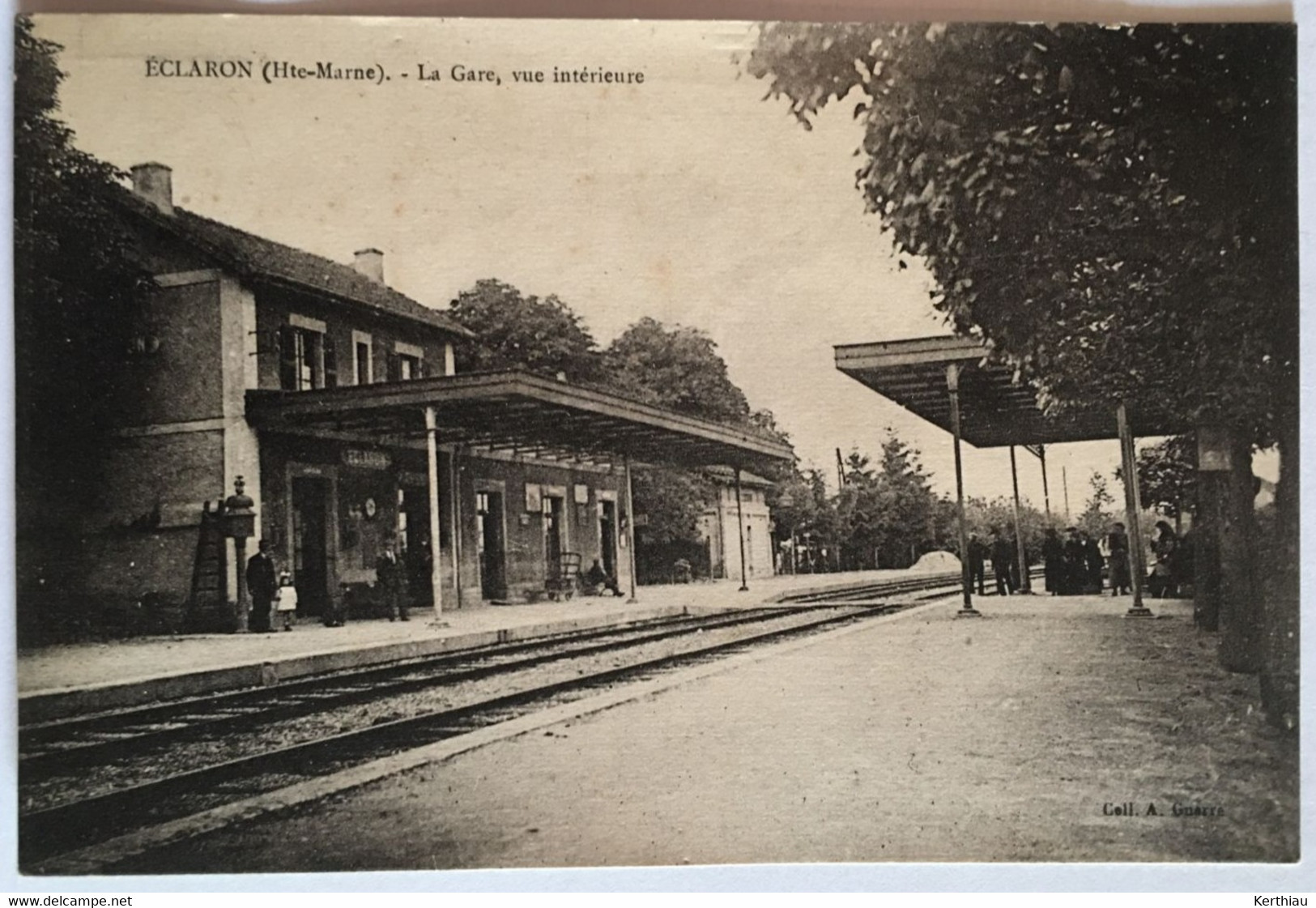 ECLARON - La Gare Vue Intérieure. - Eclaron Braucourt Sainte Liviere