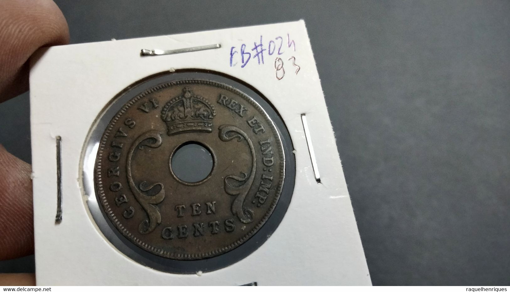 East Africa 10 Cents 1941 I KM# 26.1 (G#52-83) - Colonia Británica