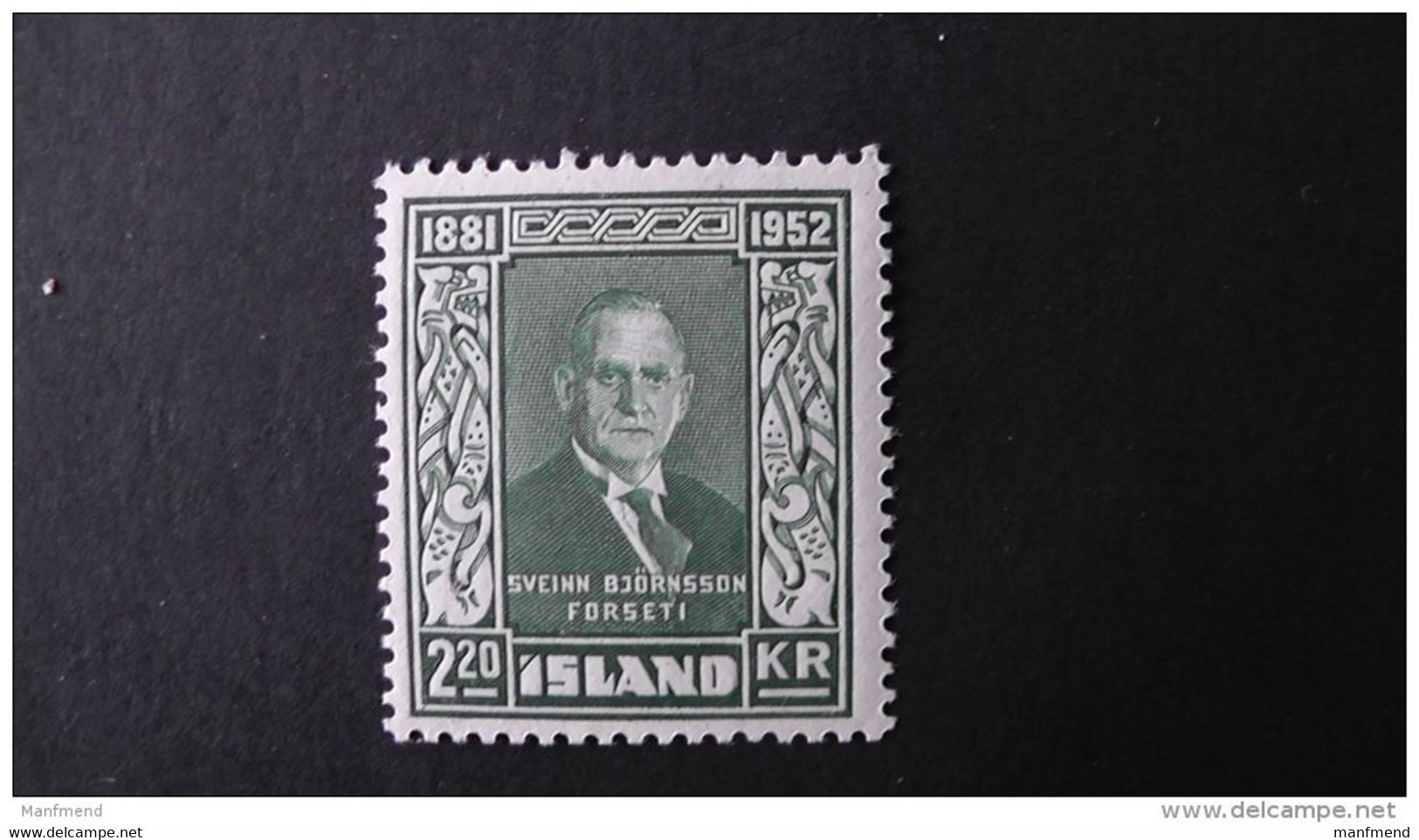 Iceland - 1952 - Mi.Nr. 282**MNH - Look Scan - Neufs