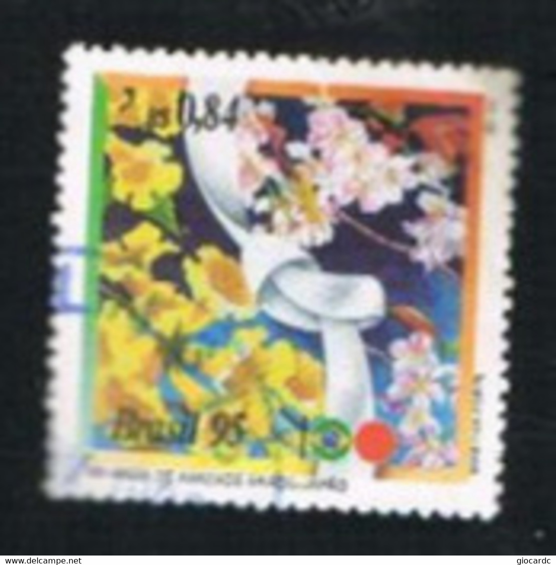 BRASILE (BRAZIL) -  SG 2701  - 1995  FRIENDSHIP BRASIL-JAPAN        - USED° - Used Stamps