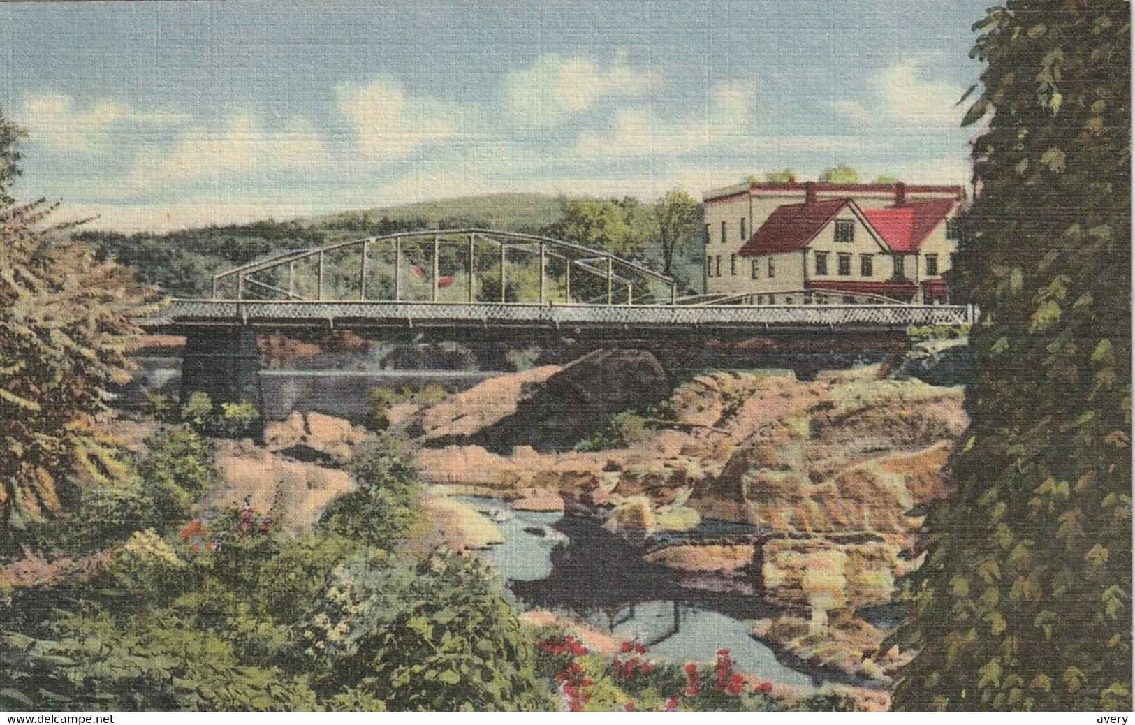 Gorge Of The Ammonoosuc, Lisbon, New Hampshire - White Mountains