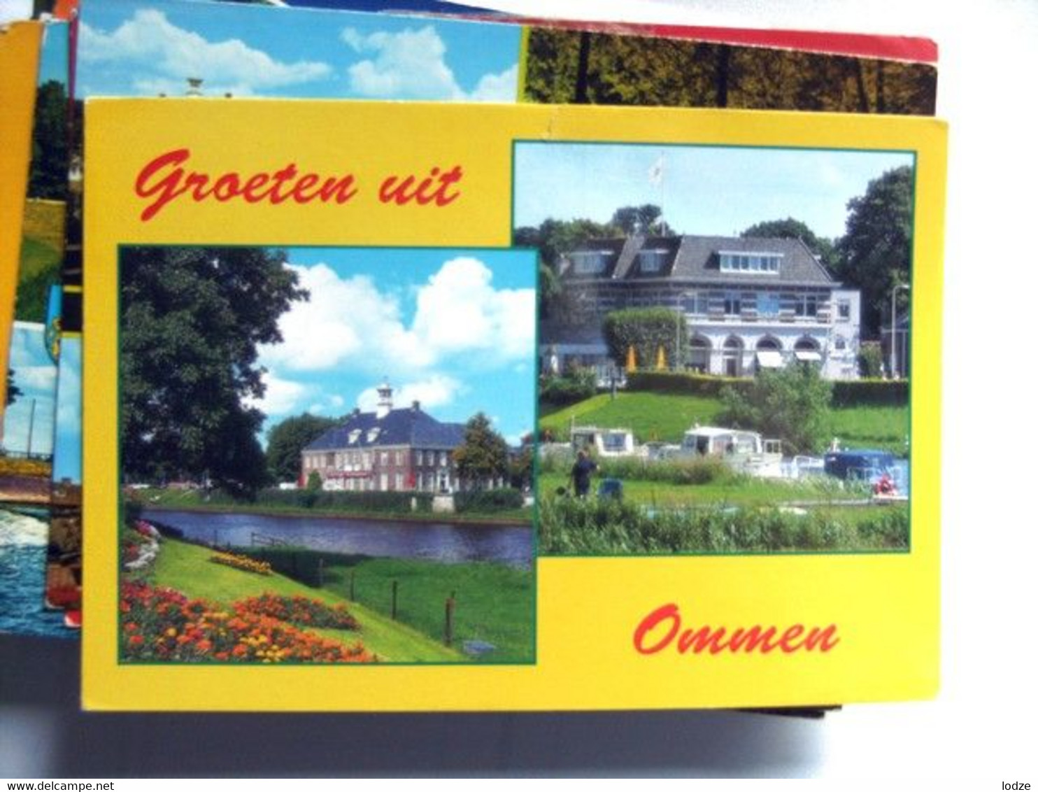 Nederland Holland Pays Bas Ommen In Geel - Ommen