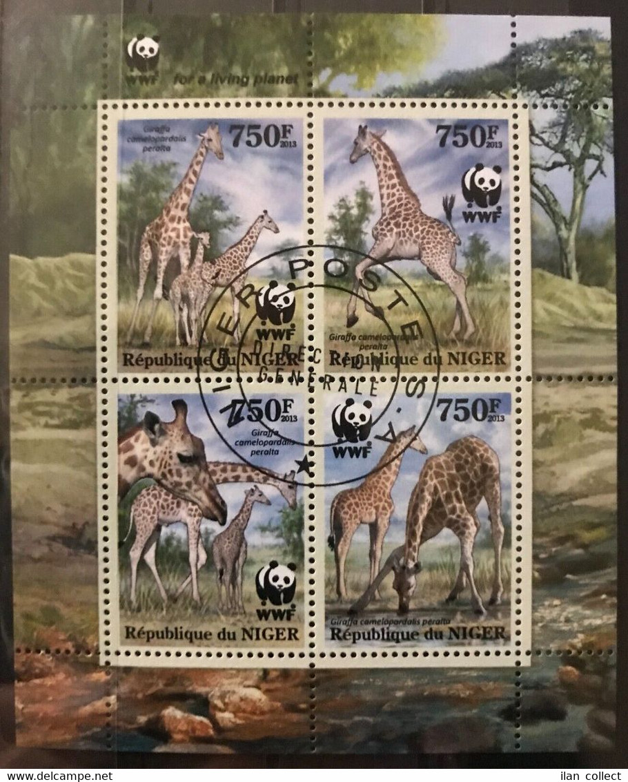 Niger - WWF / Birds / Fauna / Nature - Timbres - Stamps CTO - B304 - Oblitérés