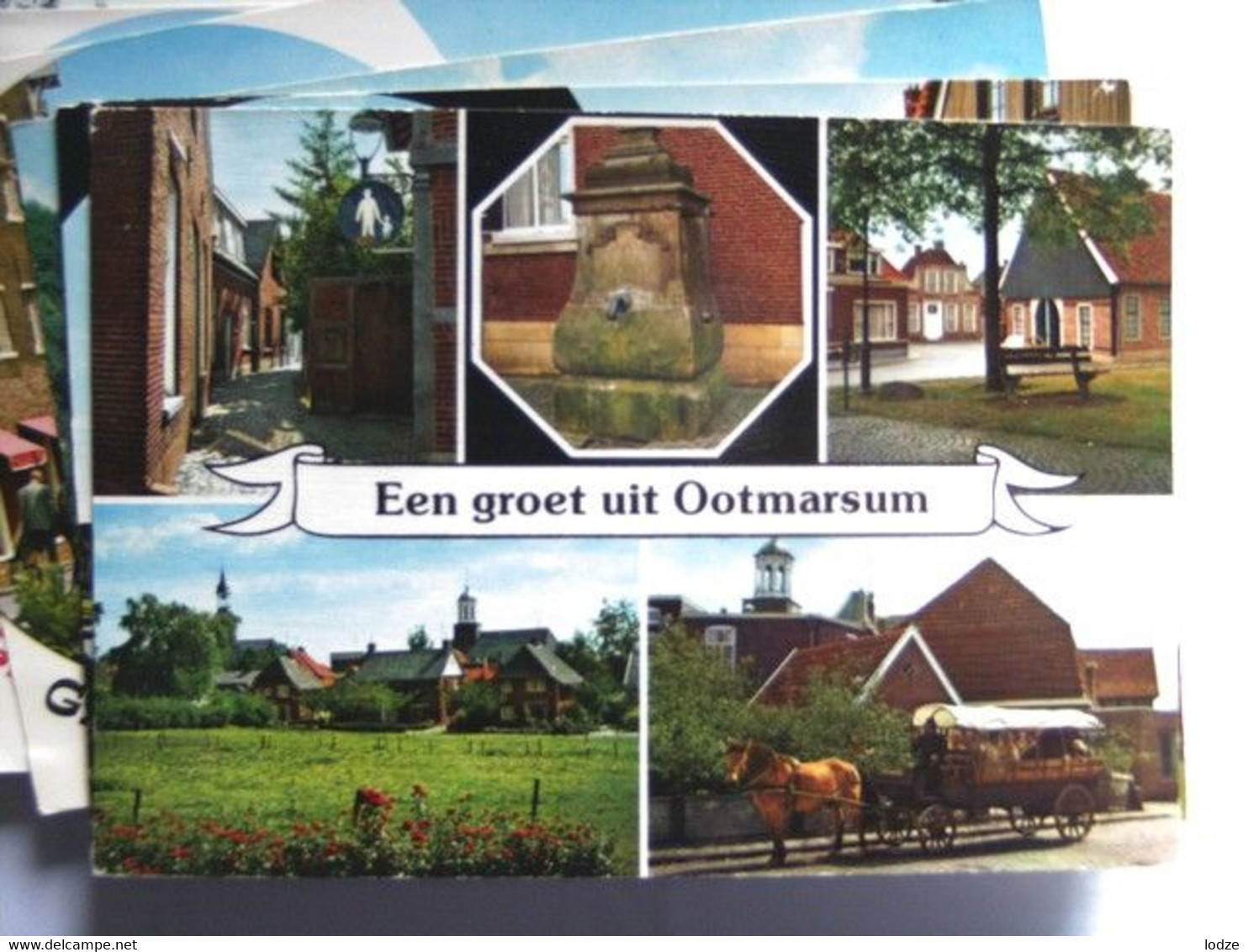 Nederland Holland Pays Bas Ootmarsum Met Paardentram - Ootmarsum