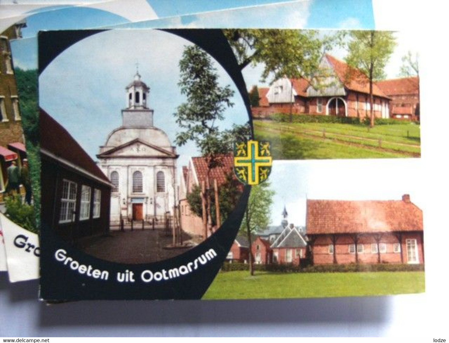 Nederland Holland Pays Bas Ootmarsum Met Kerk En Winkels - Ootmarsum