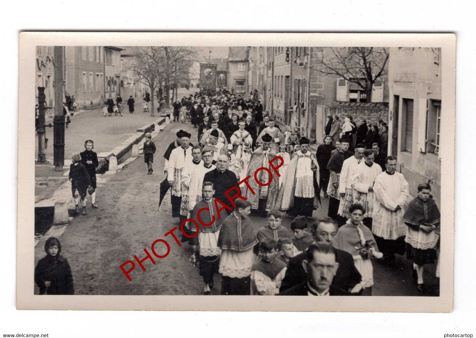 CHATENOIS-KESTENHOLZ-67-Procession-Reposoir-Animation-Religion-Fete Dieu-?-Enfants-19x CARTES PHOTOS