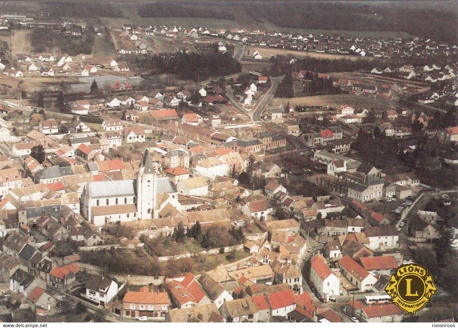 CP 1ERE EXPOSITION DE LA CARTE POSTALE - ST ARNOULT EN YVELINES 78 - VUE AERIENNE - 1985 - TIRAGE LIMITE - Bourses & Salons De Collections