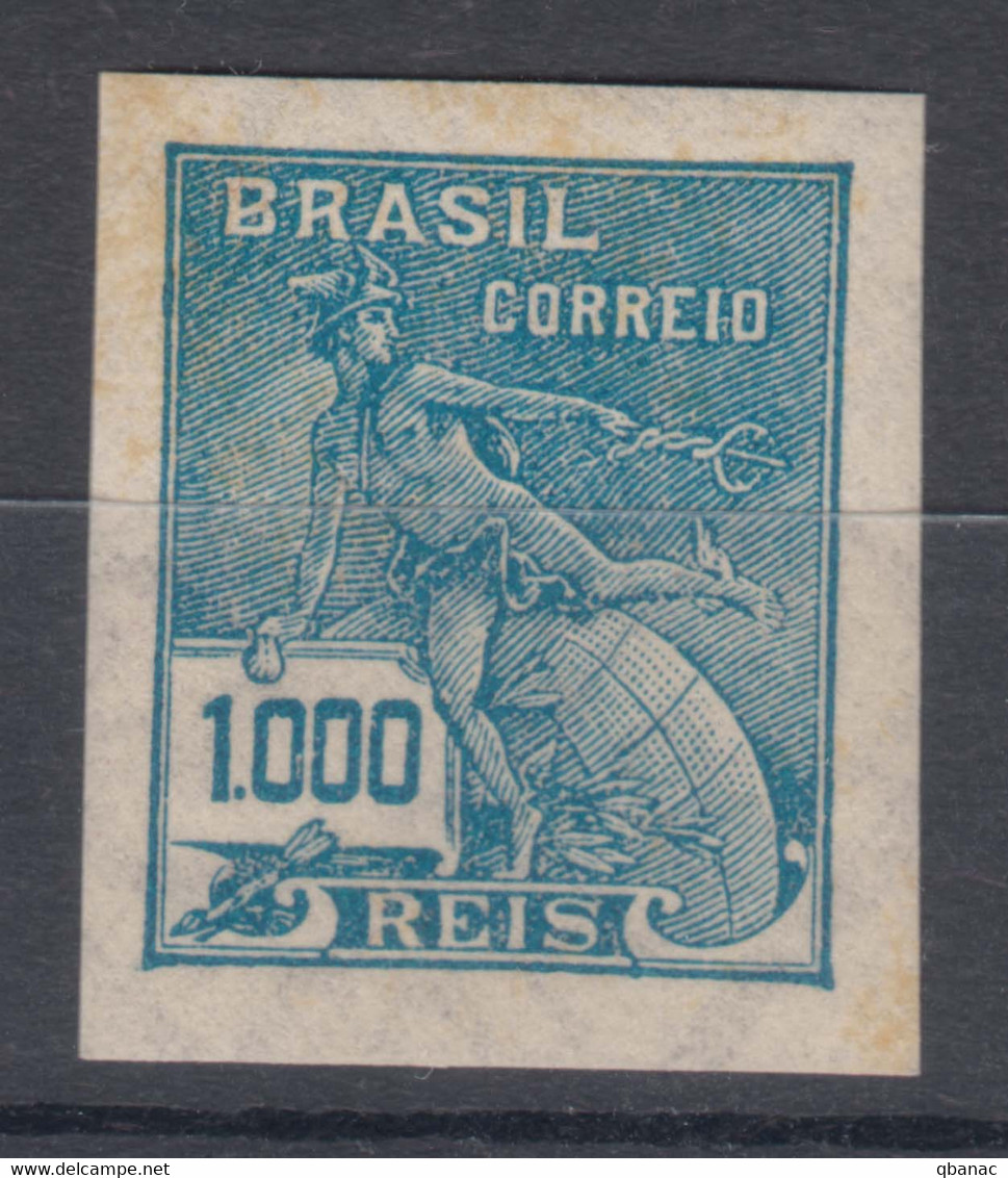 Brazil Brasil 1920 Issue, Mint Never Hinged Imperforated - Nuevos
