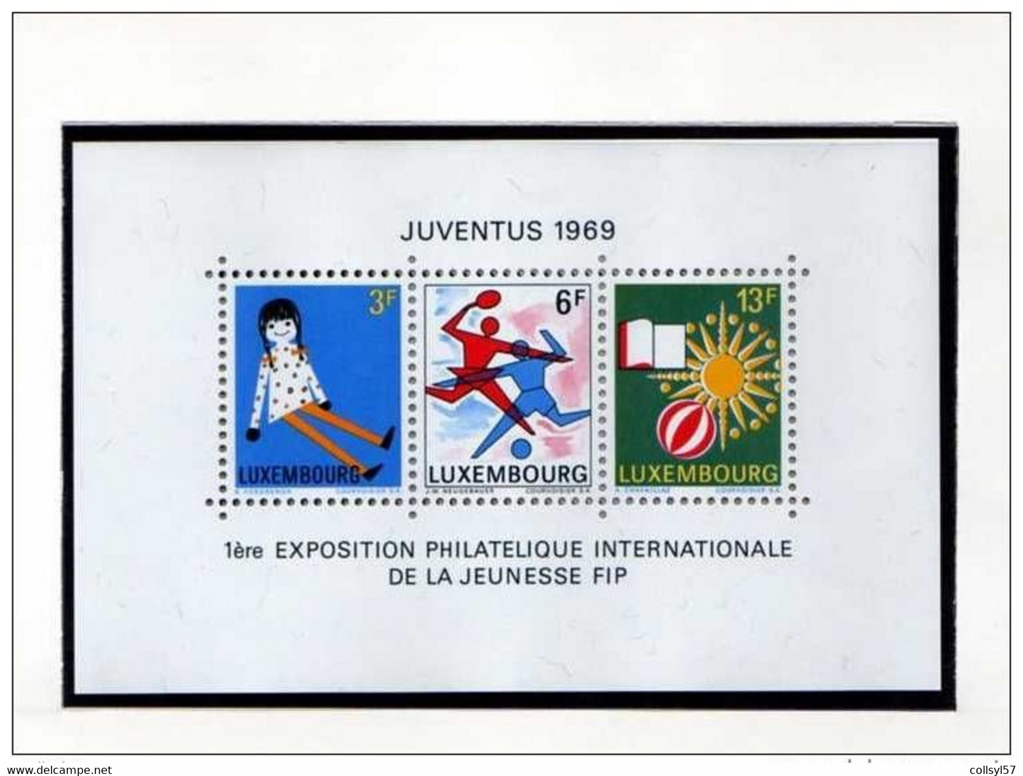 LUXEMBOURG Année 1969 - CARITAS - JUVENTUS - .......... - Full Years