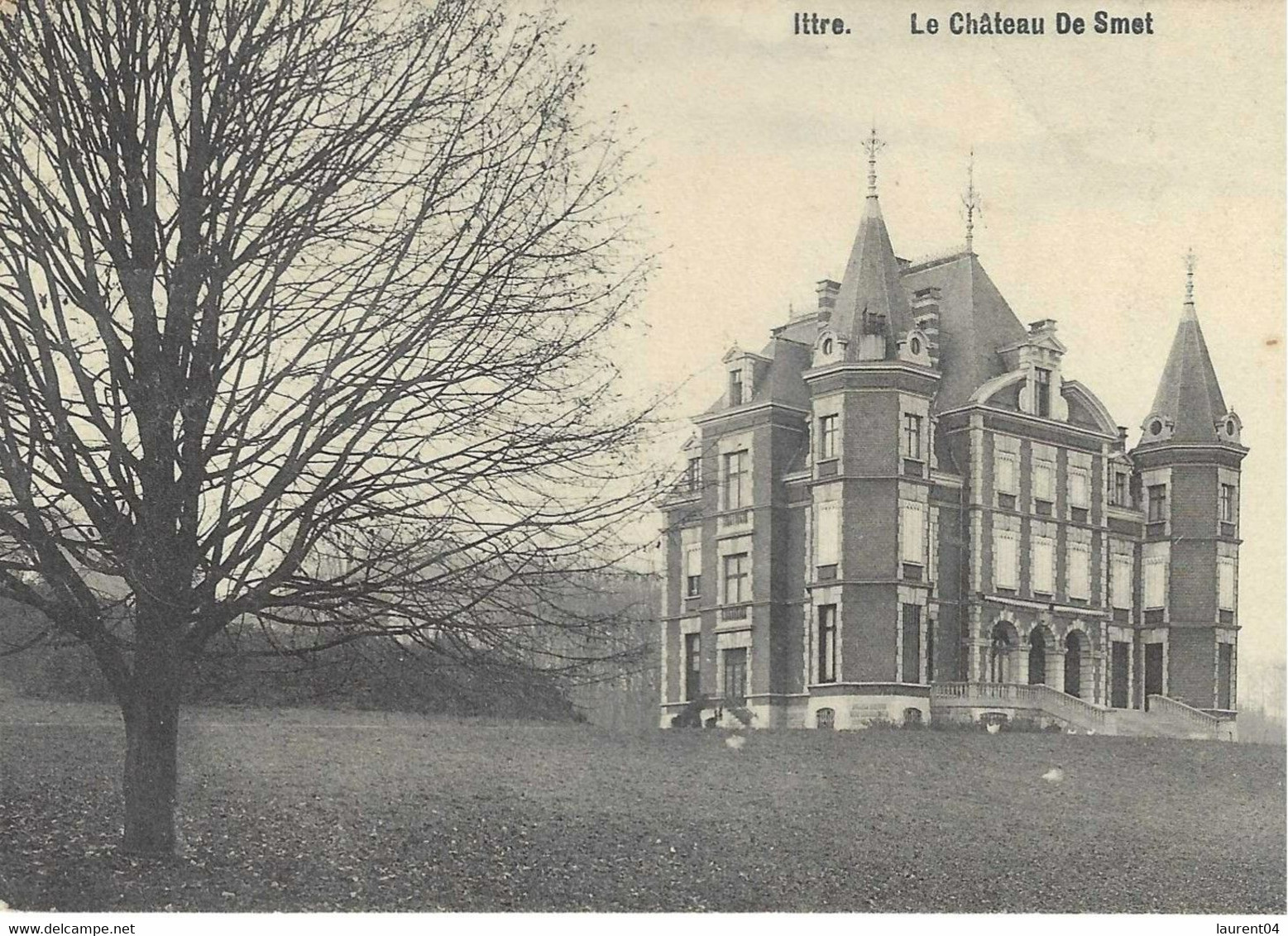 ITTRE.  LE CHATEAU DE SMET. - Ittre