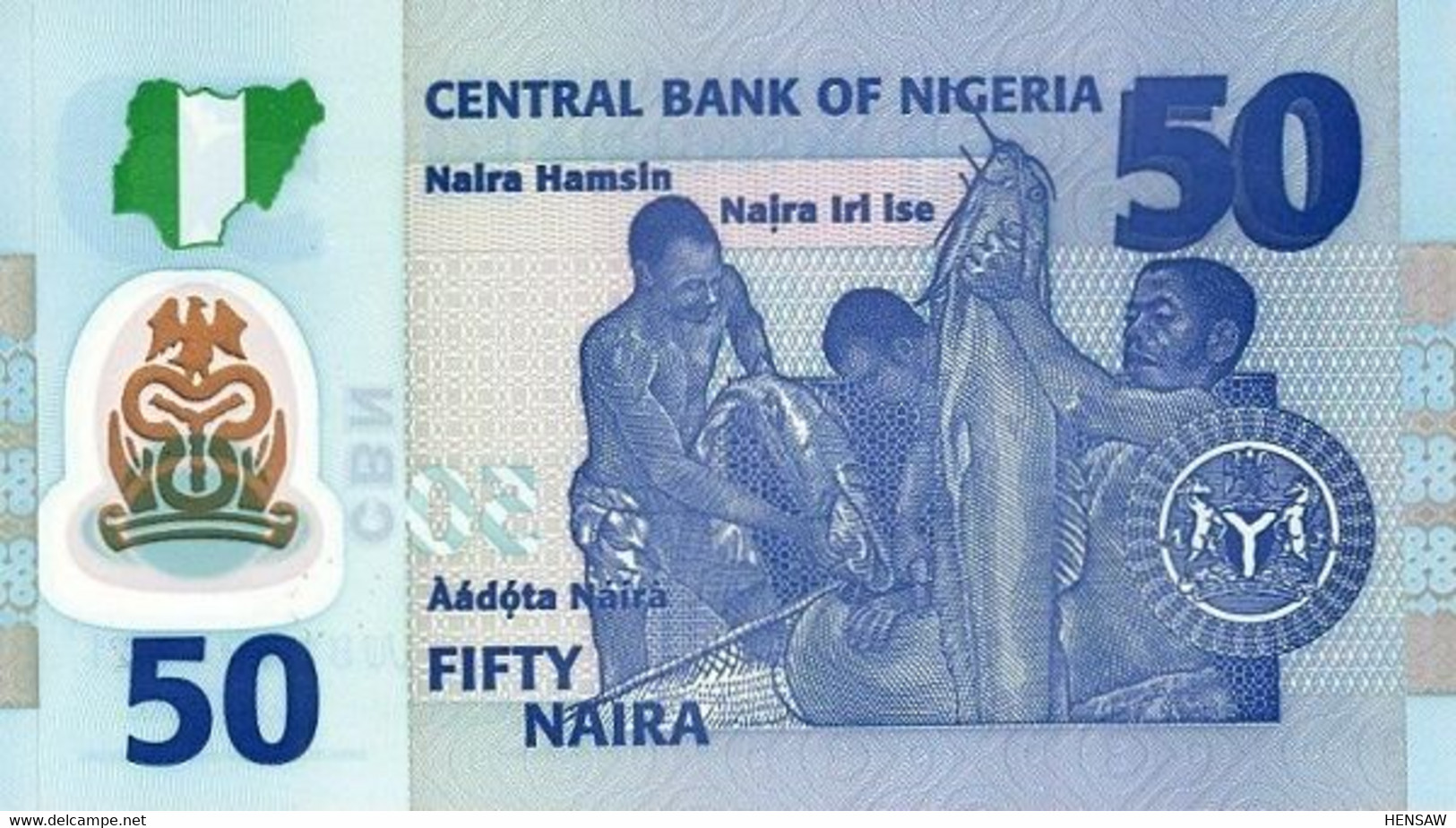 NIGERIA 50 NAIRA 2020 P 40h UNC SC NUEVO - Nigeria