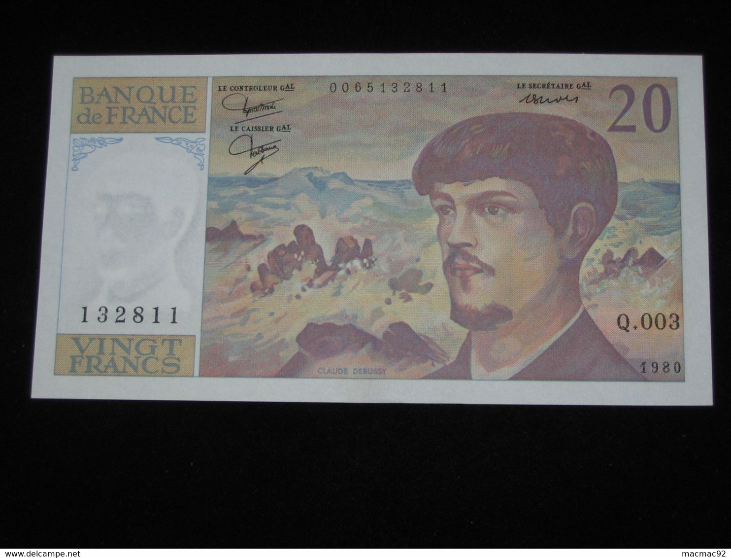 20 Francs DEBUSSY 1980   **** EN ACHAT IMMÉDIAT  **** - 20 F 1980-1997 ''Debussy''