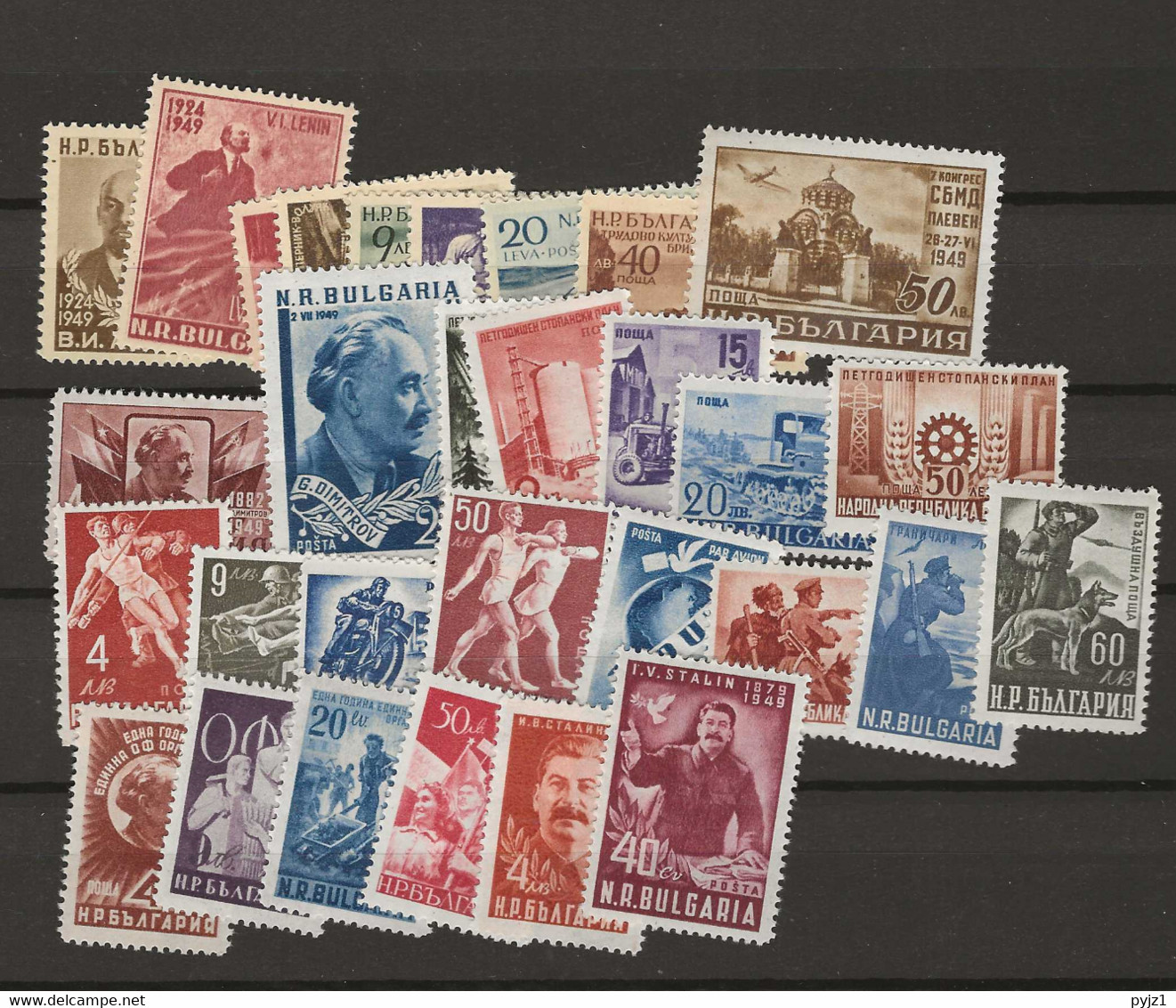 1949 MNH Bulgaria, Year Complete According To Michel - Annate Complete