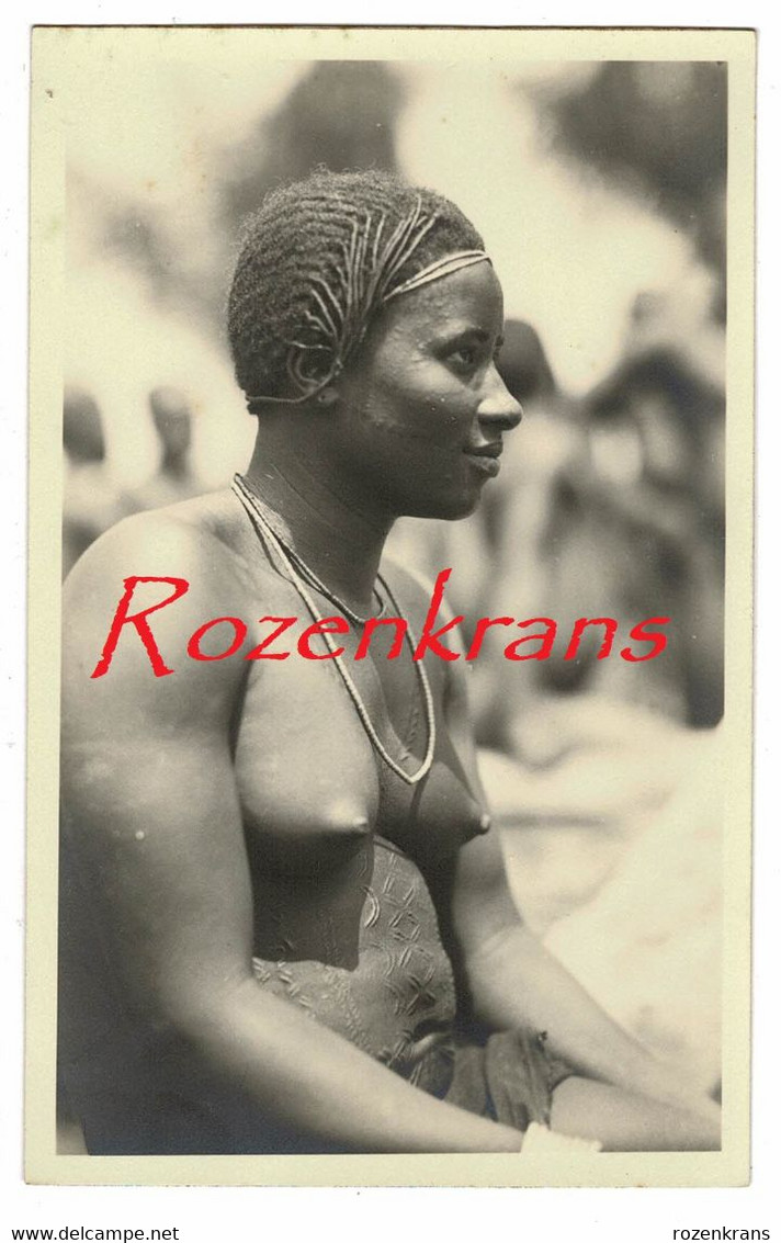 L'Afrique Qui Disparait Femme M'Bauaka Seins Nus Naked Scarifications Zagourski Leopoldville Congo Belge Native CPA Rare - Kinshasa - Leopoldville (Leopoldstadt)