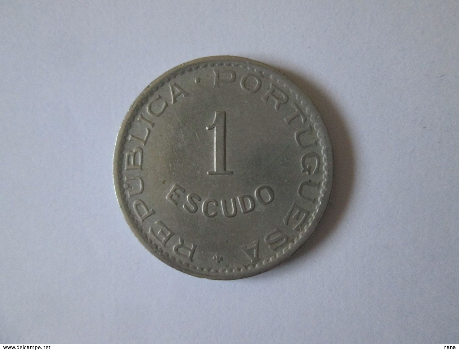 Portuguese Cabo Verde/Cape Verde 1 Escudo 1949 Coin AUNC - Cape Verde