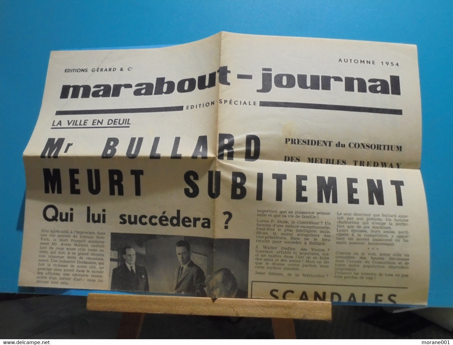 Marabout - Journal  Ed. Gerard 1954 Marabout    Hors Bob Morane  H.Vernes - Marabout Junior