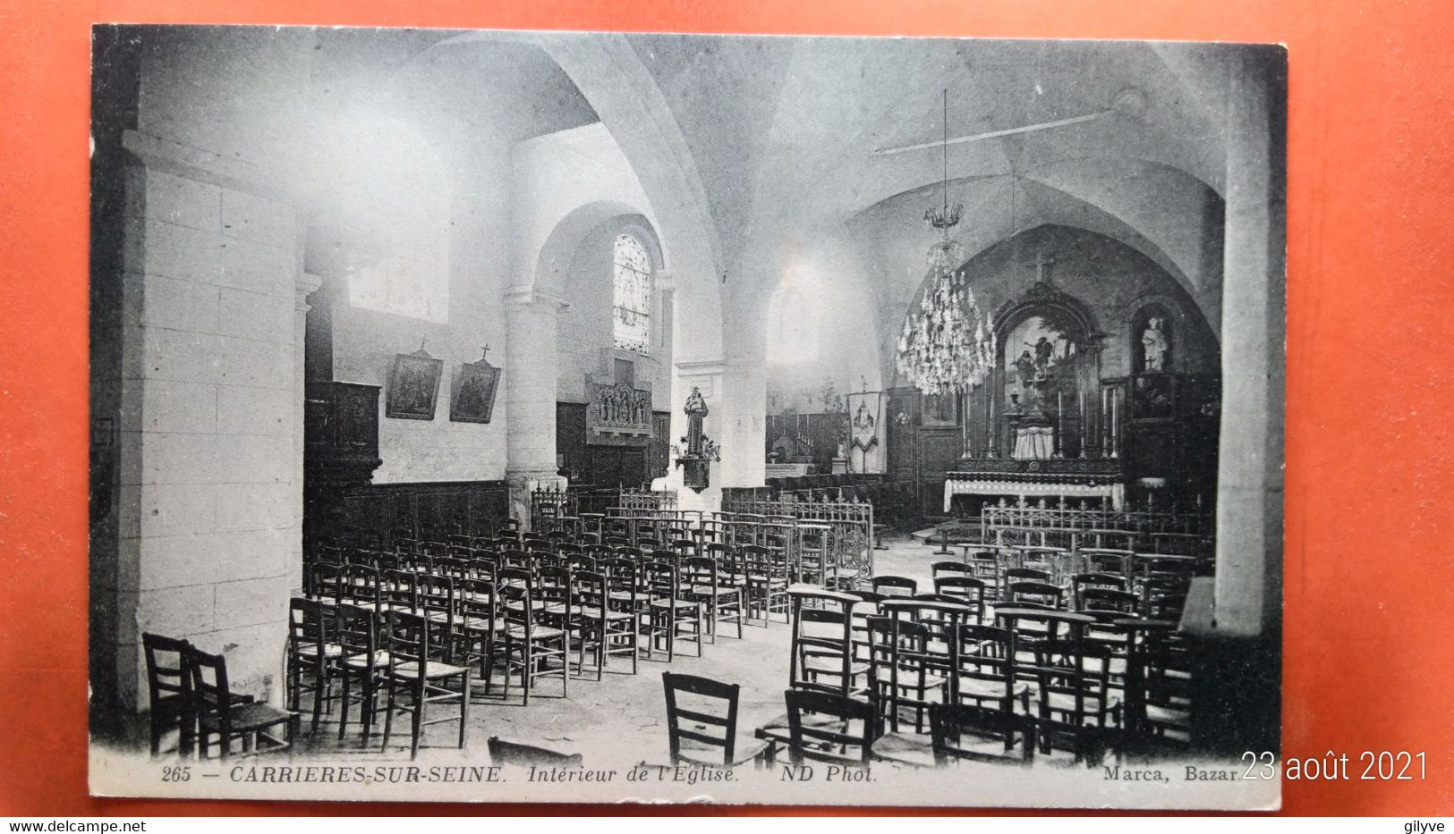 CPA (78) Carrières Sur Seine. Intérieure De L'église. (X.1058) - Carrières-sur-Seine