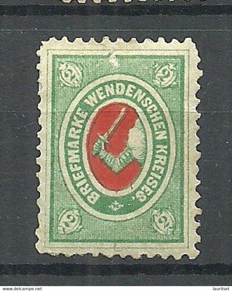 RUSSIA Russland Latvia 1878 Lettland Wenden Michel 9 * - Unused Stamps