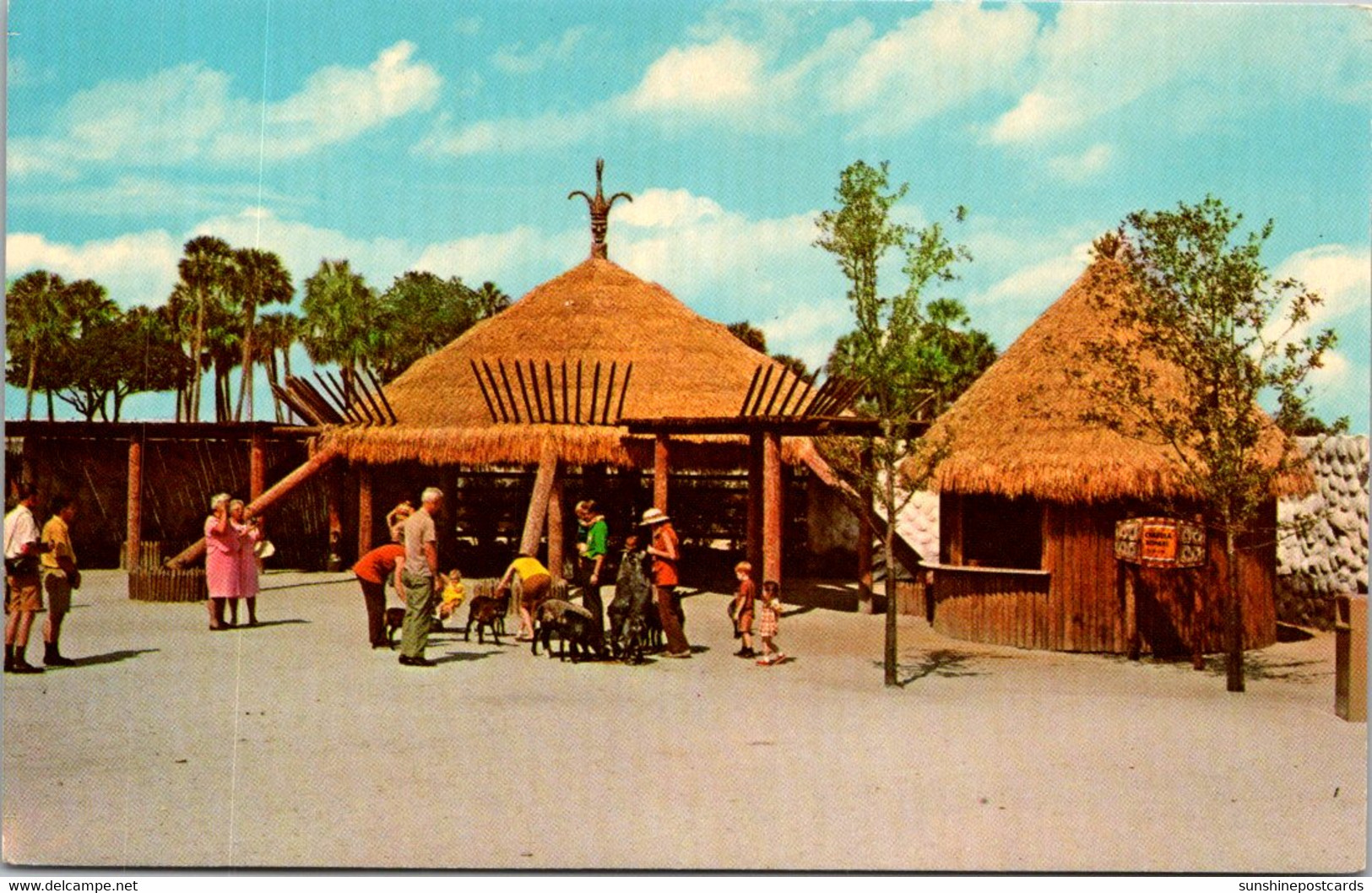 Florida Tampa Busch Gardens The Contact Area In The Boma - Tampa