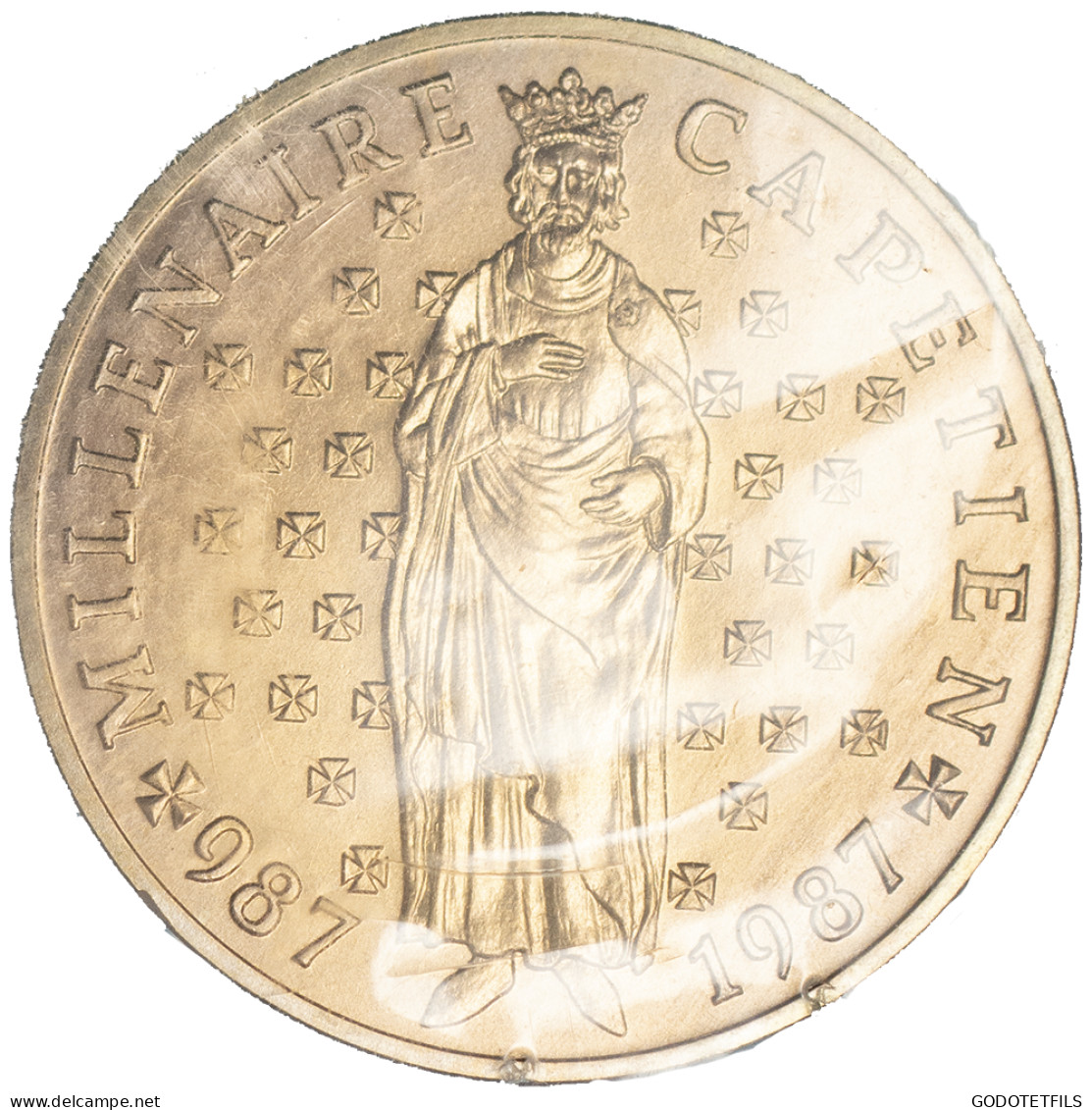 10 Francs Hugues Capet-Essai-1987 - Pruebas