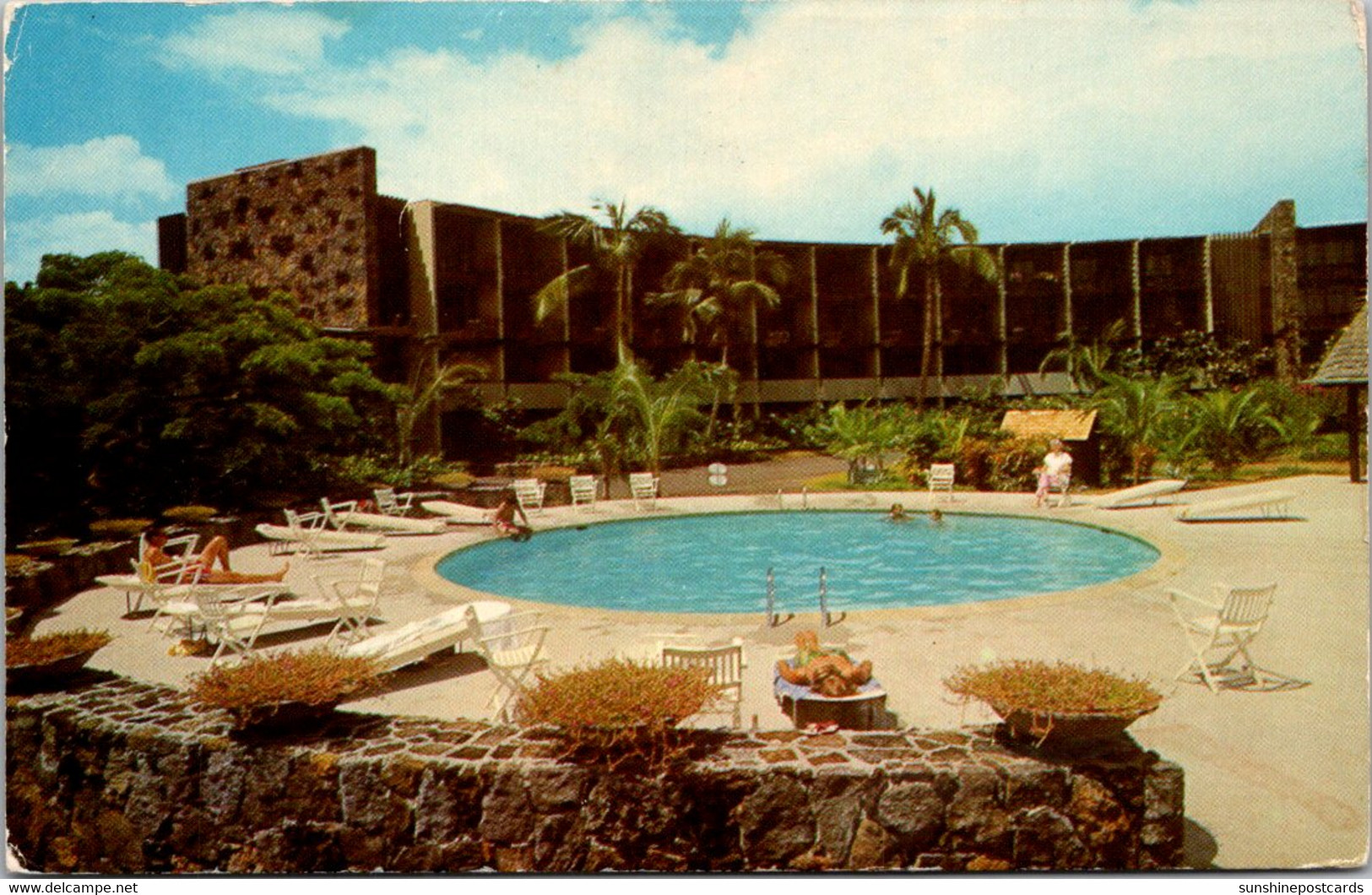 Hawaii Kailua-Kona The Kona Inn Mauna Loa Wing & Swimming Pool - Hawaï