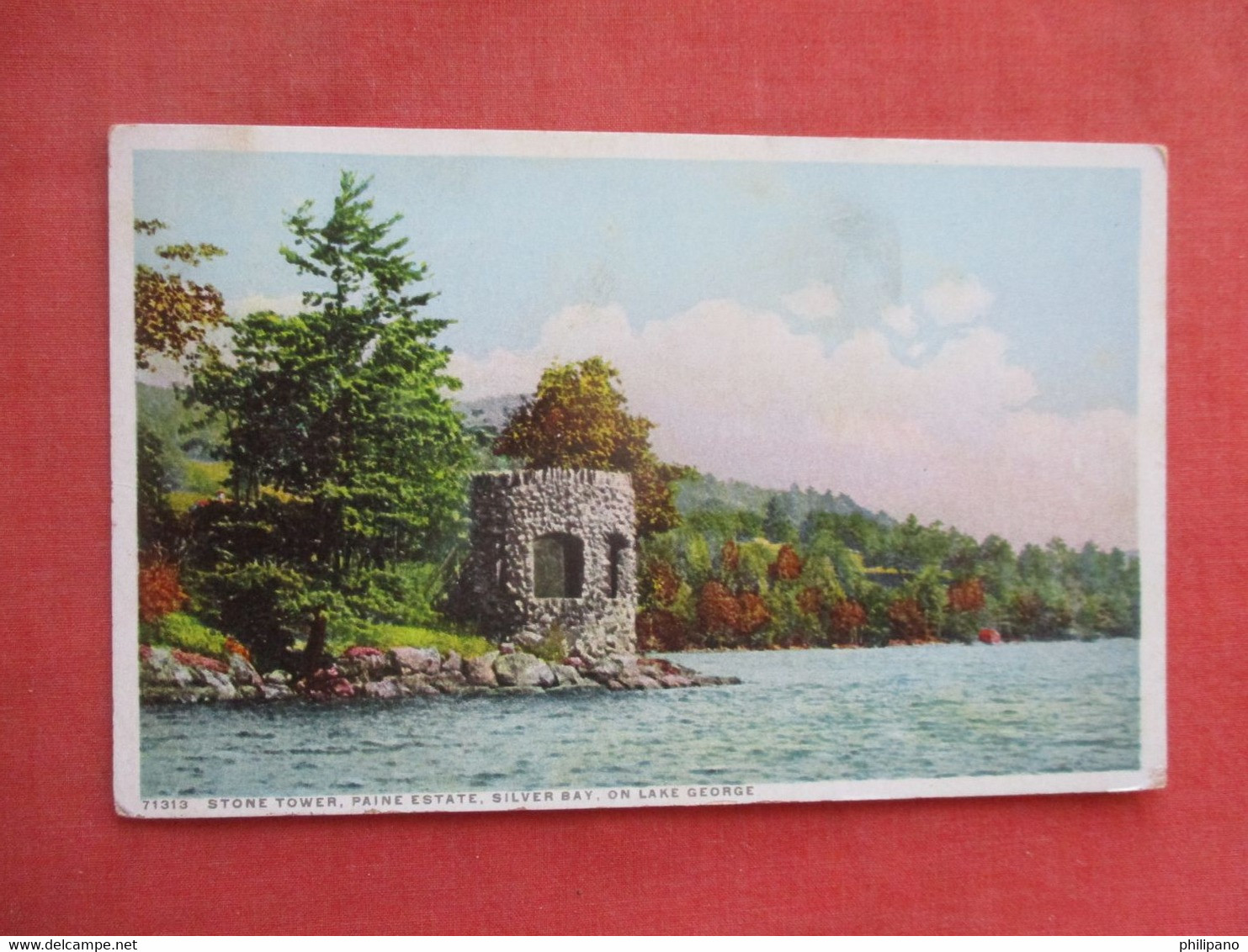 Stone Tower Paine Estate Silver Bay  On Lake George  New York > Lake George          Ref 5936 - Lake George