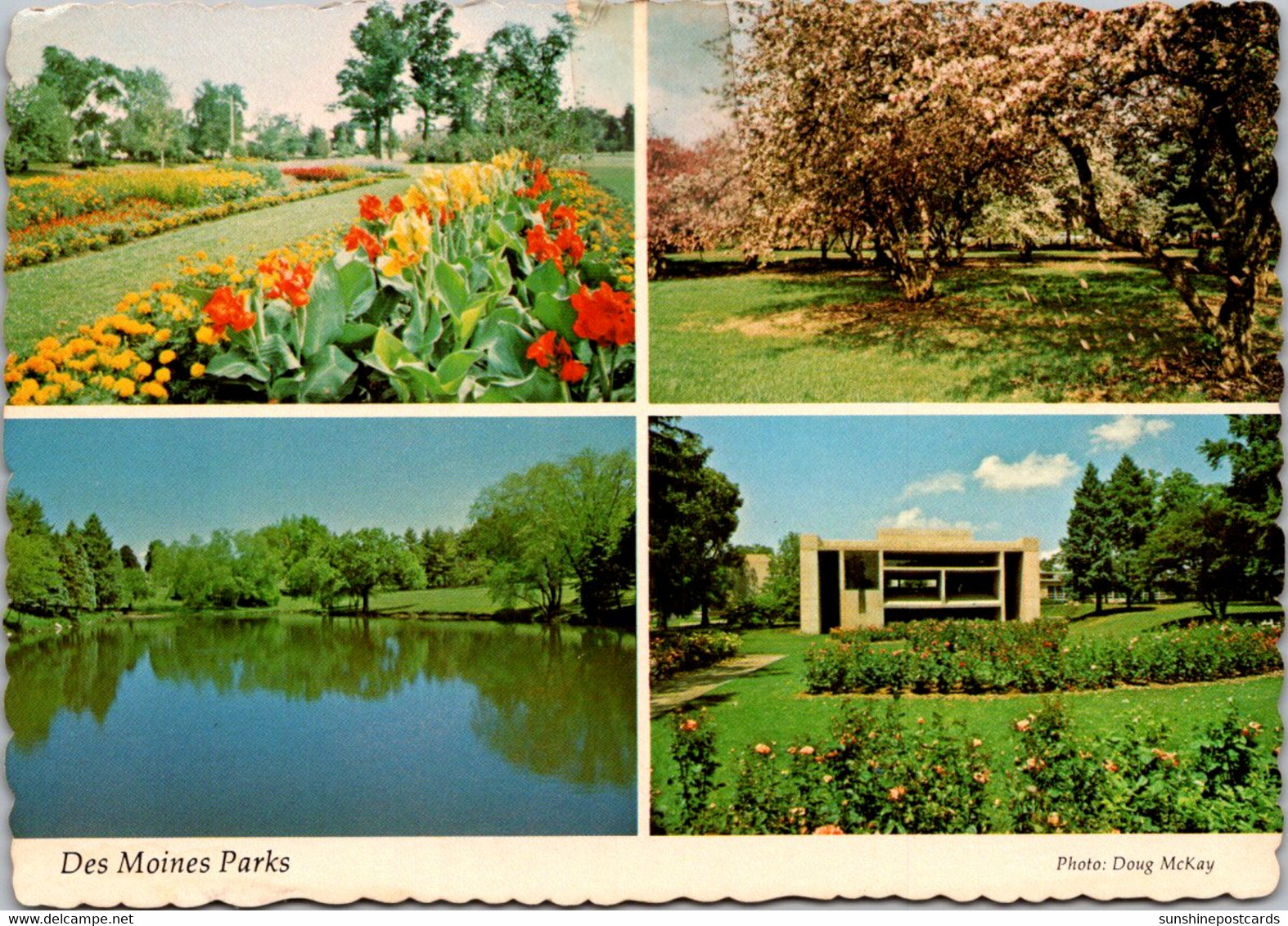 Iowa Des Moines Parks Multi View - Des Moines