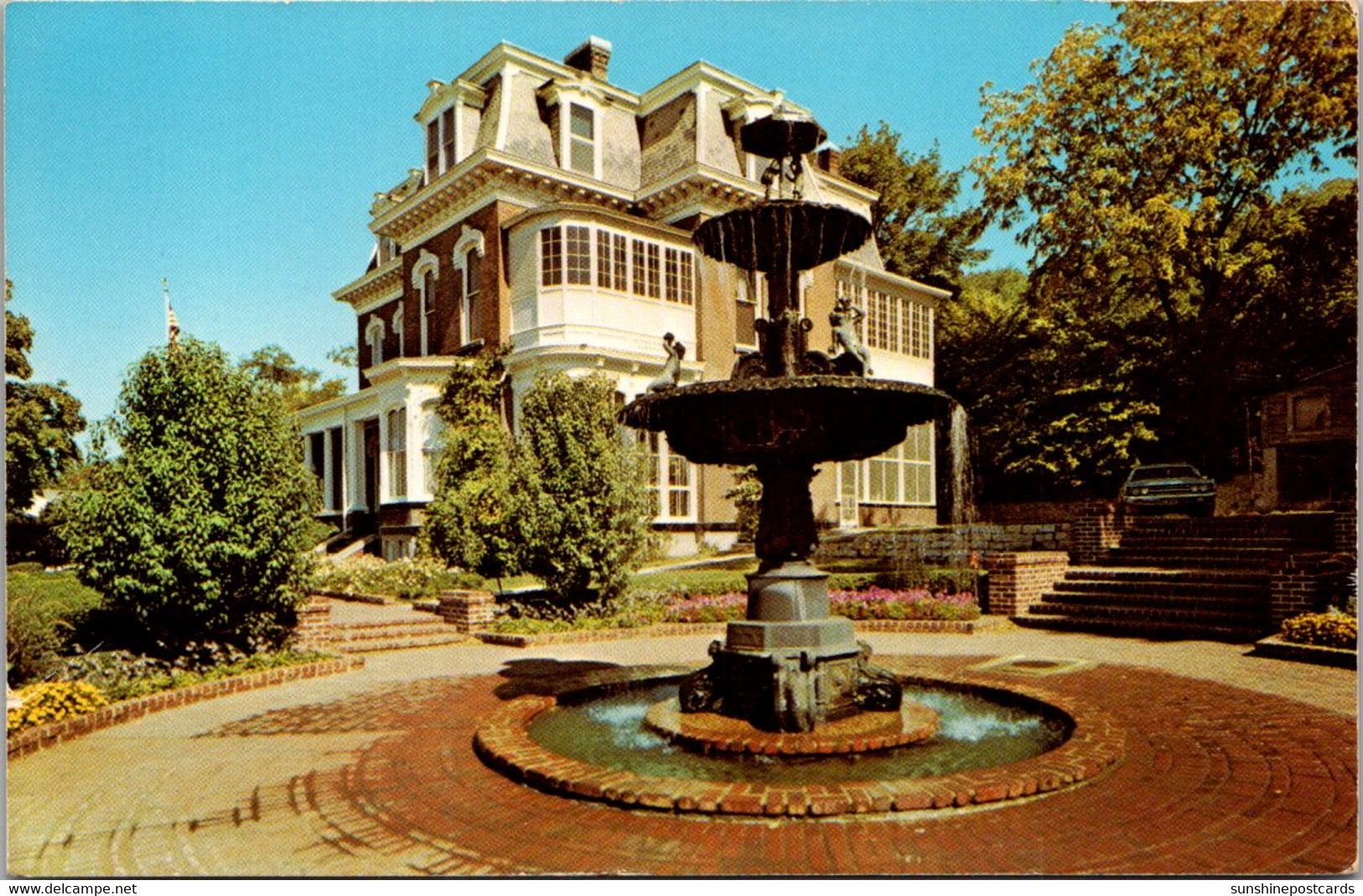 Iowa Council Bluffs Bayliss Park Fountain - Council Bluffs