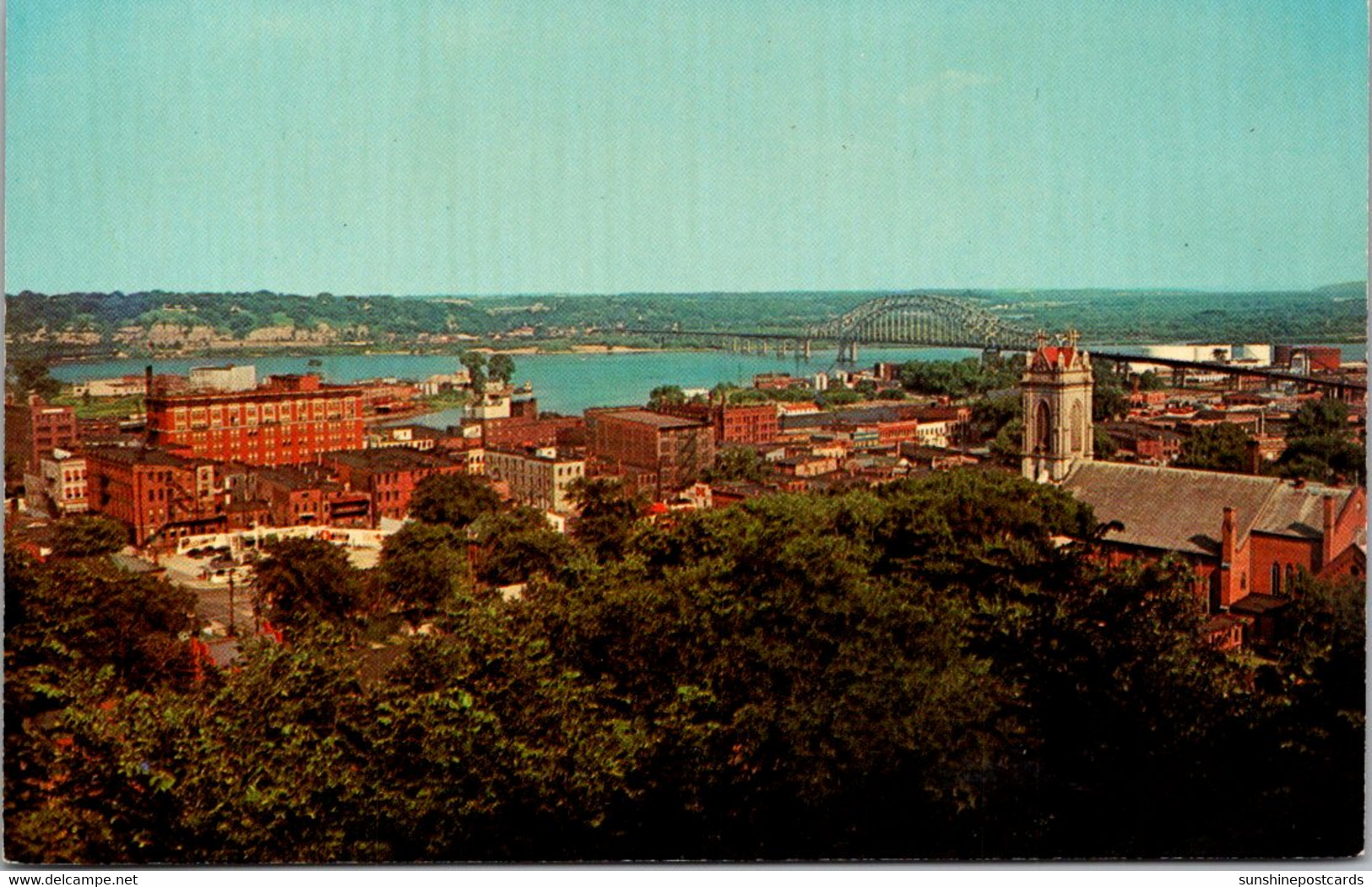 Iowa Dubuque Panoramic View - Dubuque