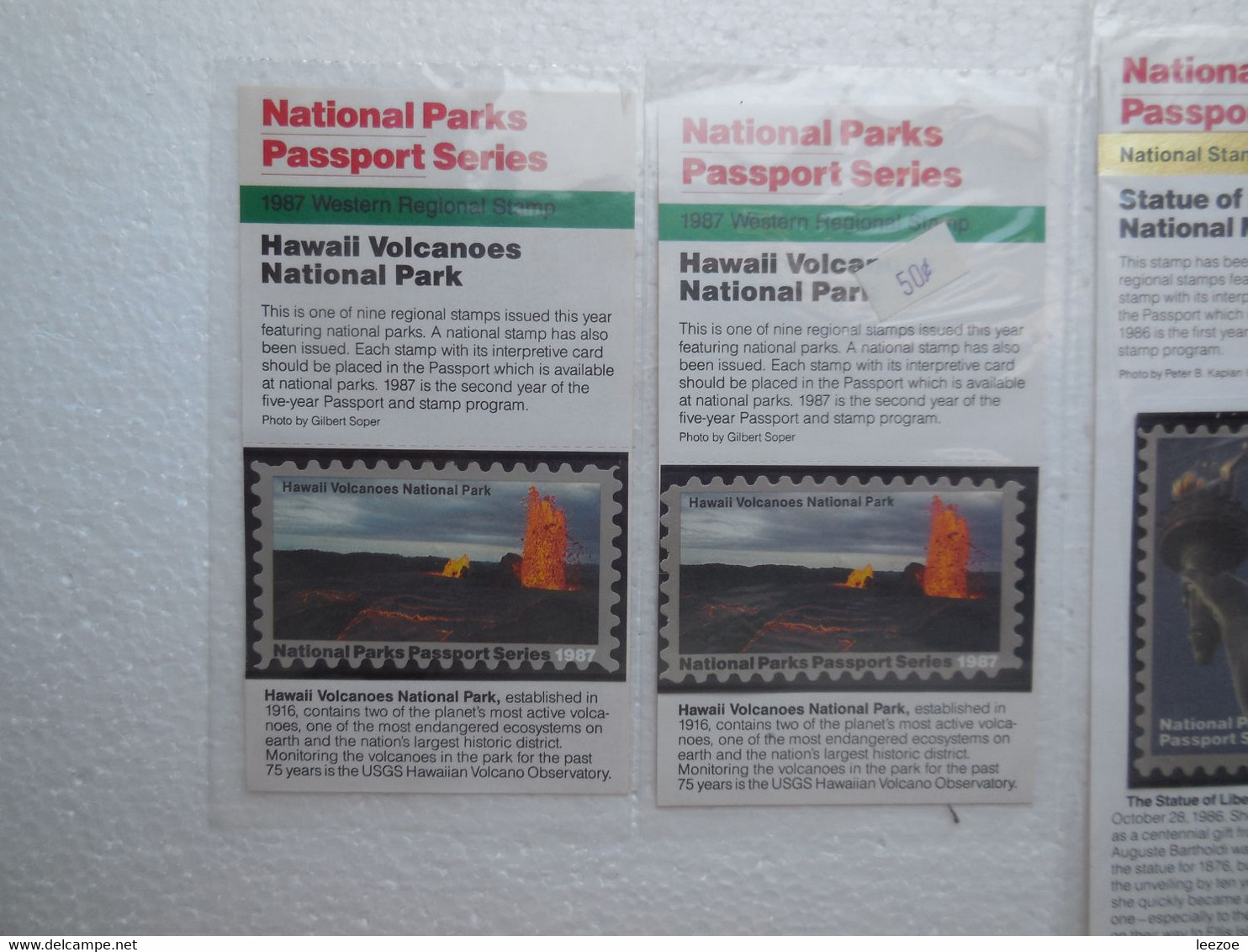 TIMBRES, STAMP USA, NATIONAL PARKS PASSPORT SERIES + THE AHWAHNEE 5c JOHN MUIR COMMEMORATIVE - Andere & Zonder Classificatie