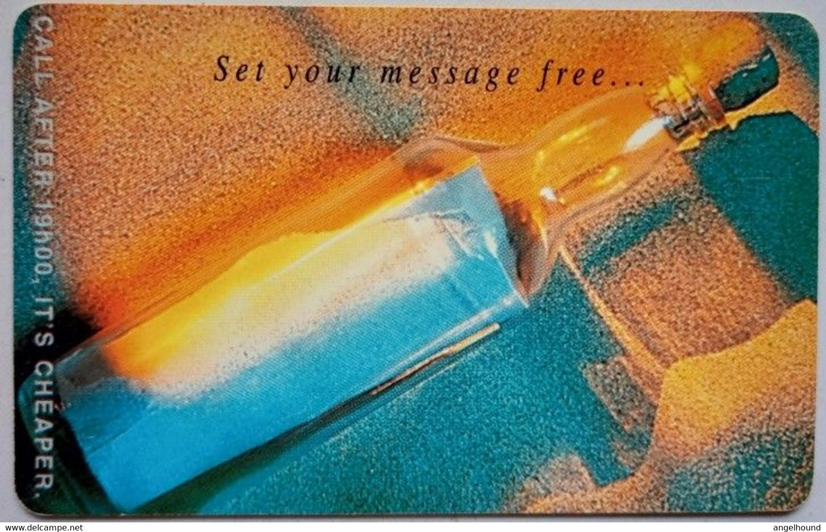 Namibia N$10 "  Message In A Bottle (  Blue Rev ) " - Namibia