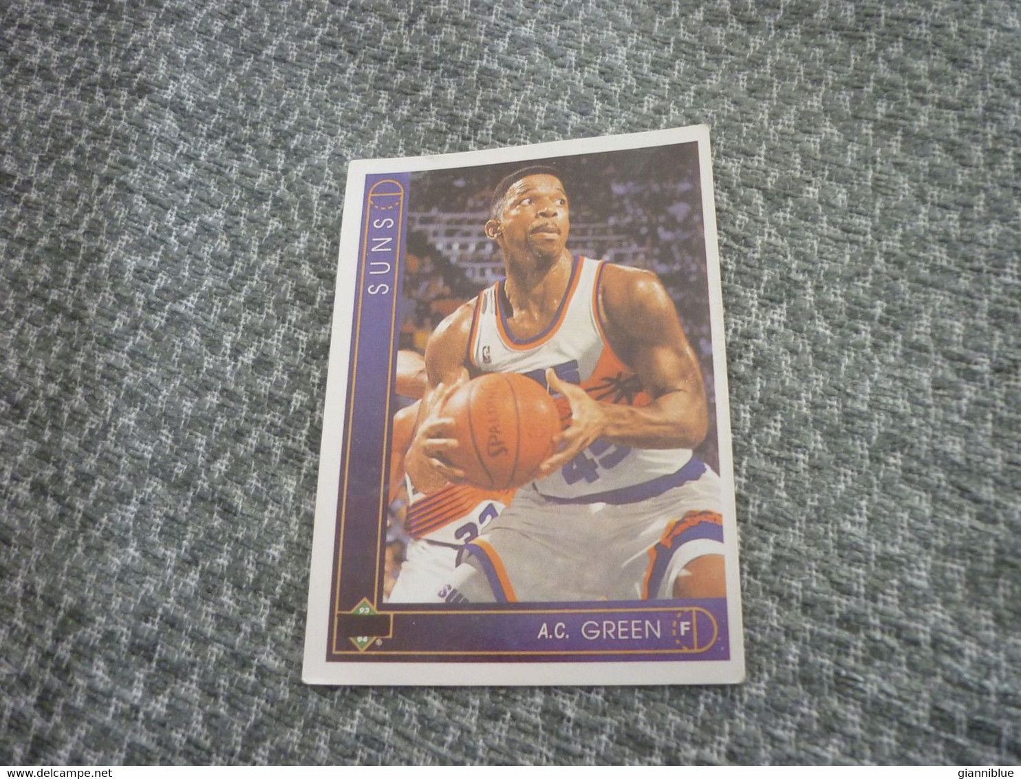 A.C. Green Phoenix Suns NBA Basket Basketball '90s Rare Greek Edition Card - 1990-1999