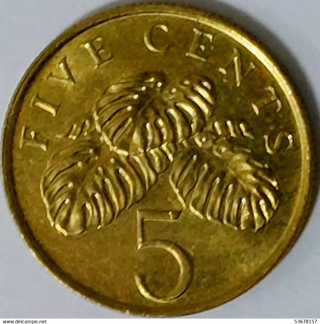Singapore - 5 Cents 1995, KM# 99 (#1846) - Singapour