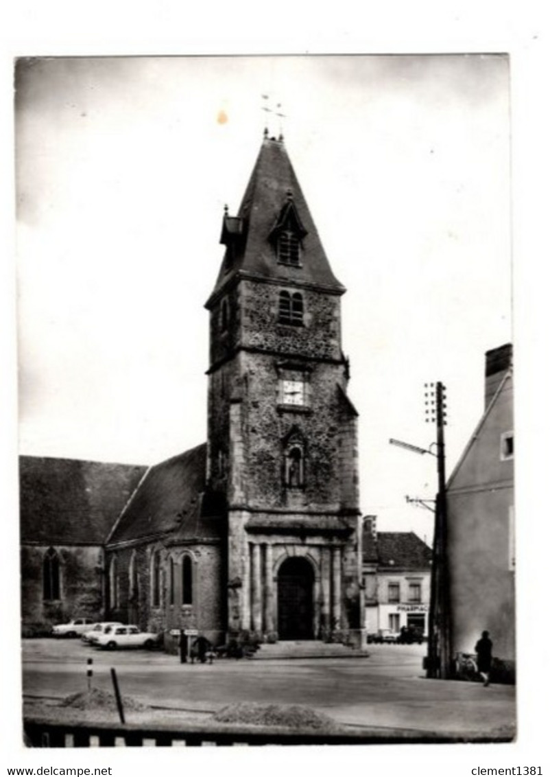 Marolles Les Braults L'eglise Circulee En 1967 Edition L HERAULT Belleme - Marolles-les-Braults