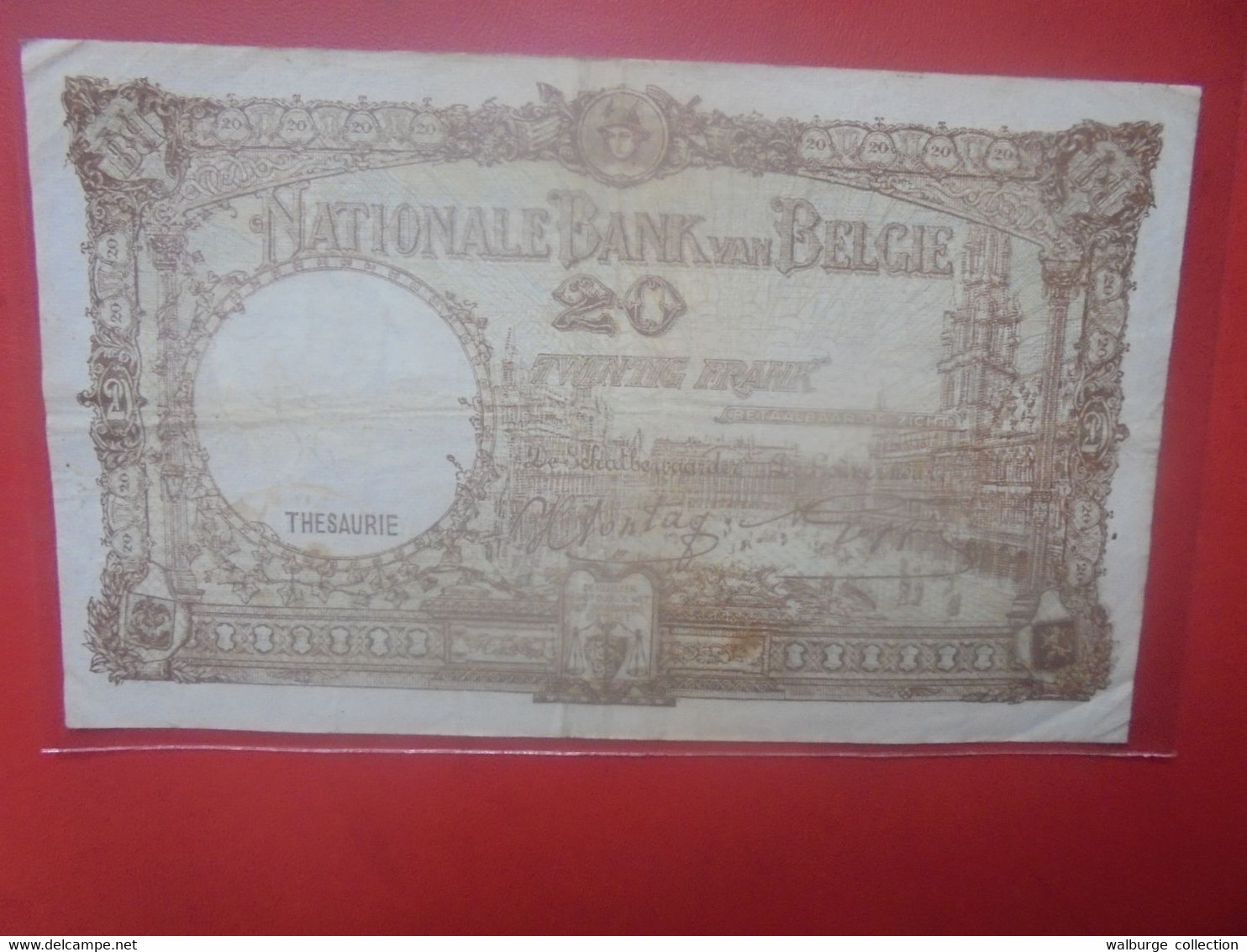 BELGIQUE 20 Francs 1941 Circuler (B.29) - 20 Francos