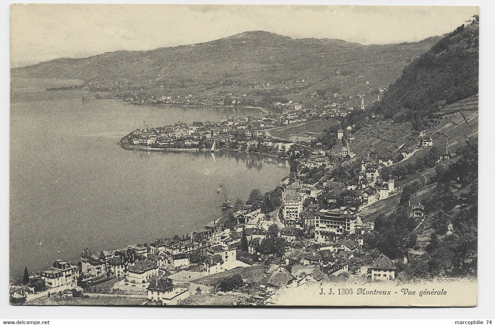 HELVETIA SUISSE GRIFFE INTERNEMENT DES PRISONNIERS DE GUERRE VEVY 1916 CARTE POUR HOPITAL A NANTES - Annullamenti