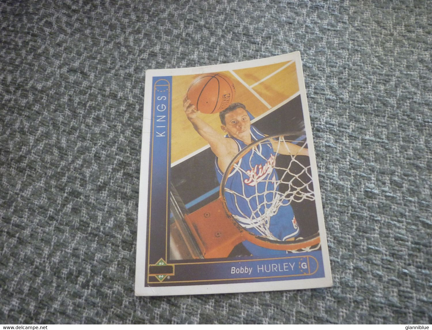 Bobby Hurley Sacramento Kings Basket Basketball '90s Rare Greek Edition Card - 1990-1999