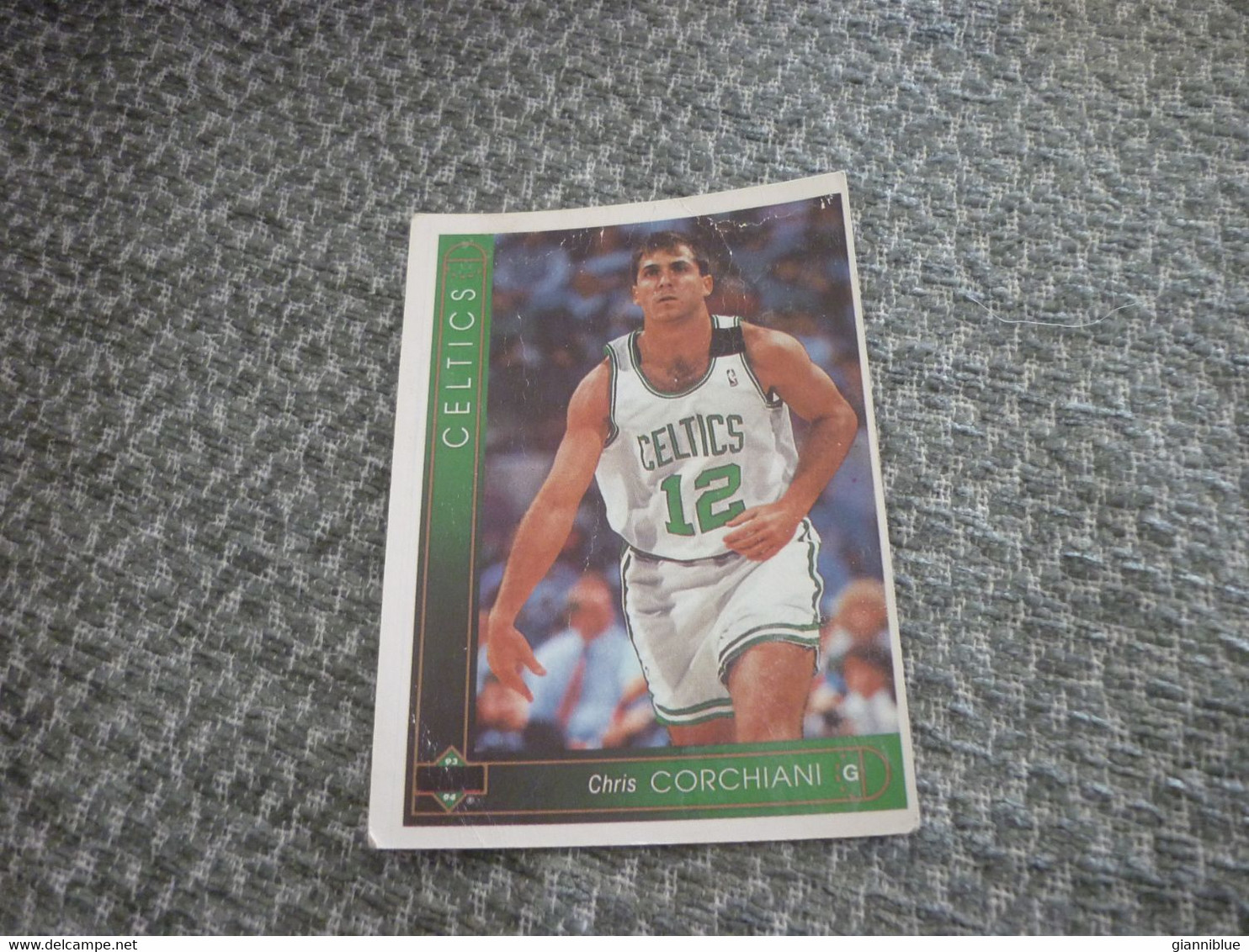 Chris Corchiani Boston Celtics Basket Basketball '90s Rare Greek Edition Card - 1990-1999