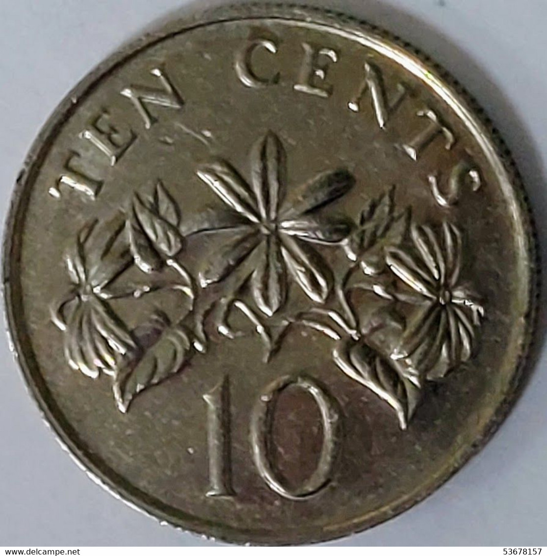 Singapore - 10 Cents 1991, KM# 51 (#1851) - Singapour