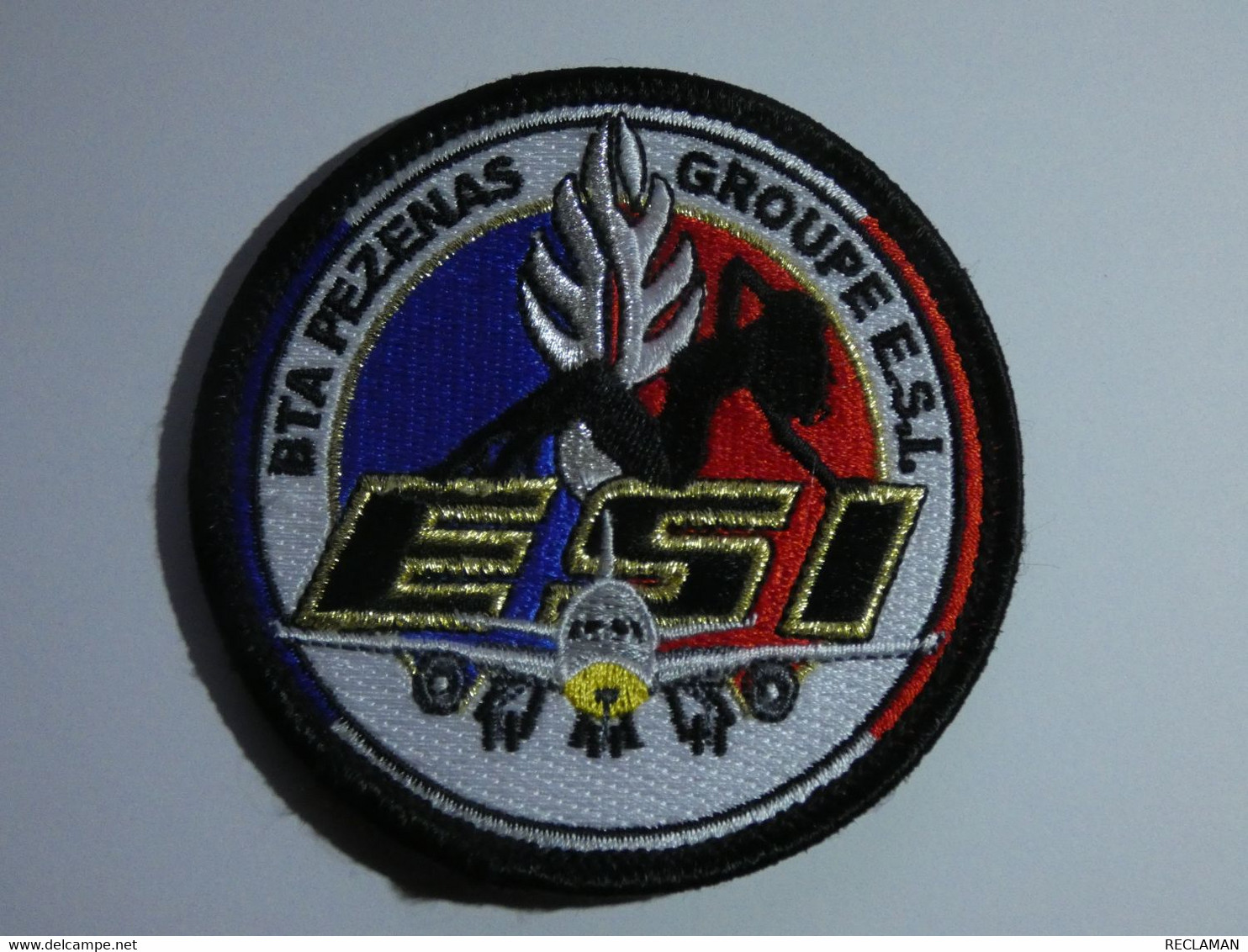 RONDACHE ECUSSON DE COLLECTION GENDARMERIE BTA PEZENAS GROUPE E.S.I. ESI - Police & Gendarmerie