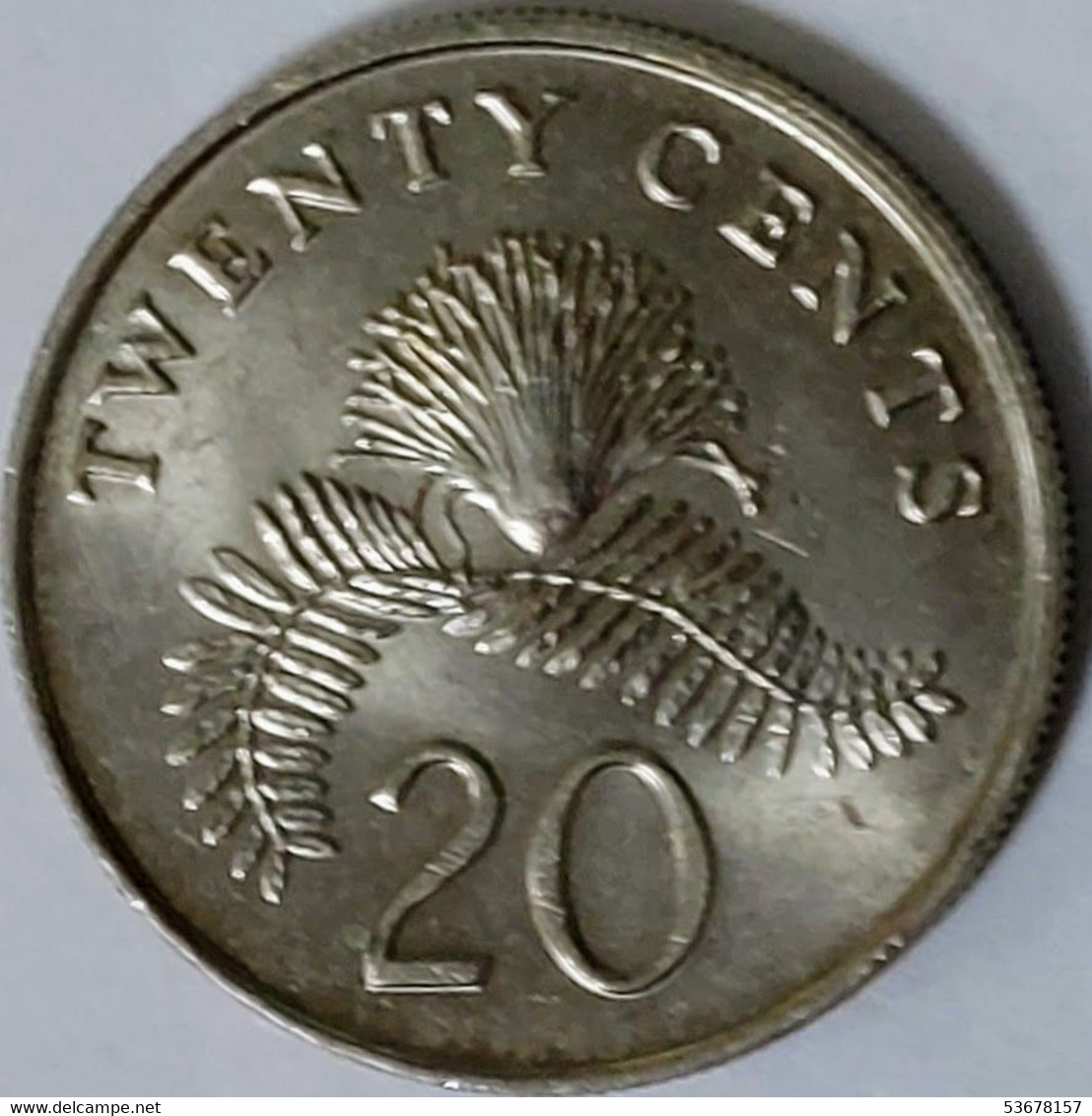 Singapore - 20 Cents 1987, KM# 52 (#1854) - Singapour