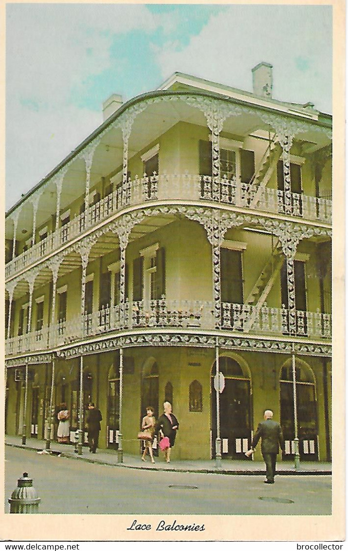 NEW ORLEANS ( U.S.A. ) - Lace Balconies - New Orleans