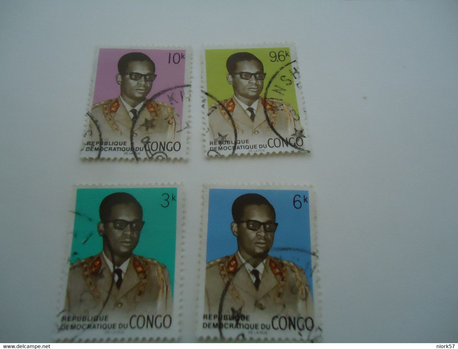 CONGO   USED STAMPS   4 KINGS - Autres & Non Classés