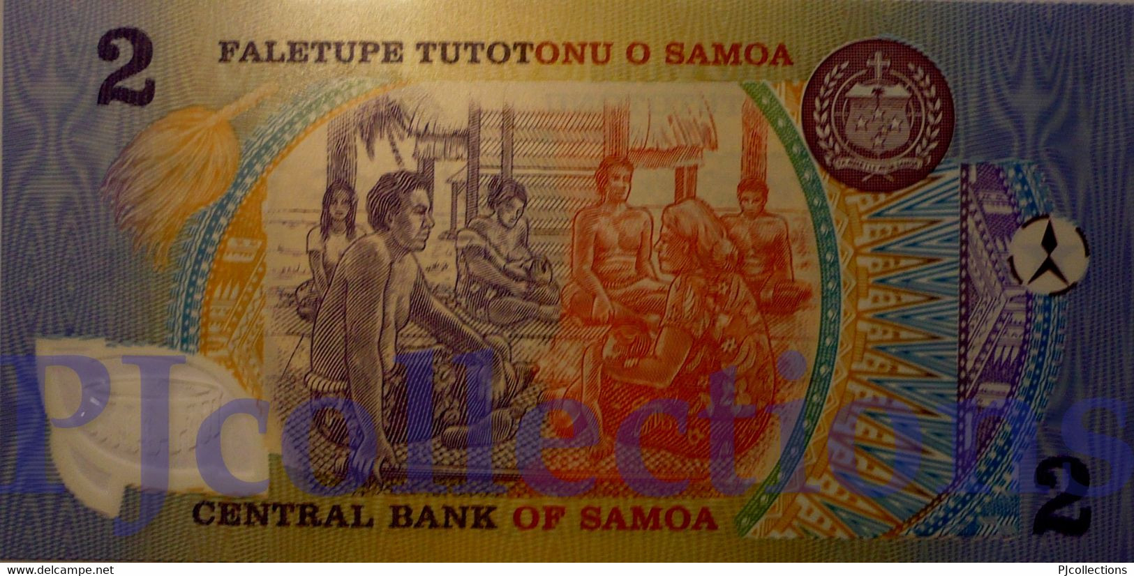 SAMOA 2 TALA 1990 PICK 31 POLYMER UNC PREFIX "AAL" - Samoa