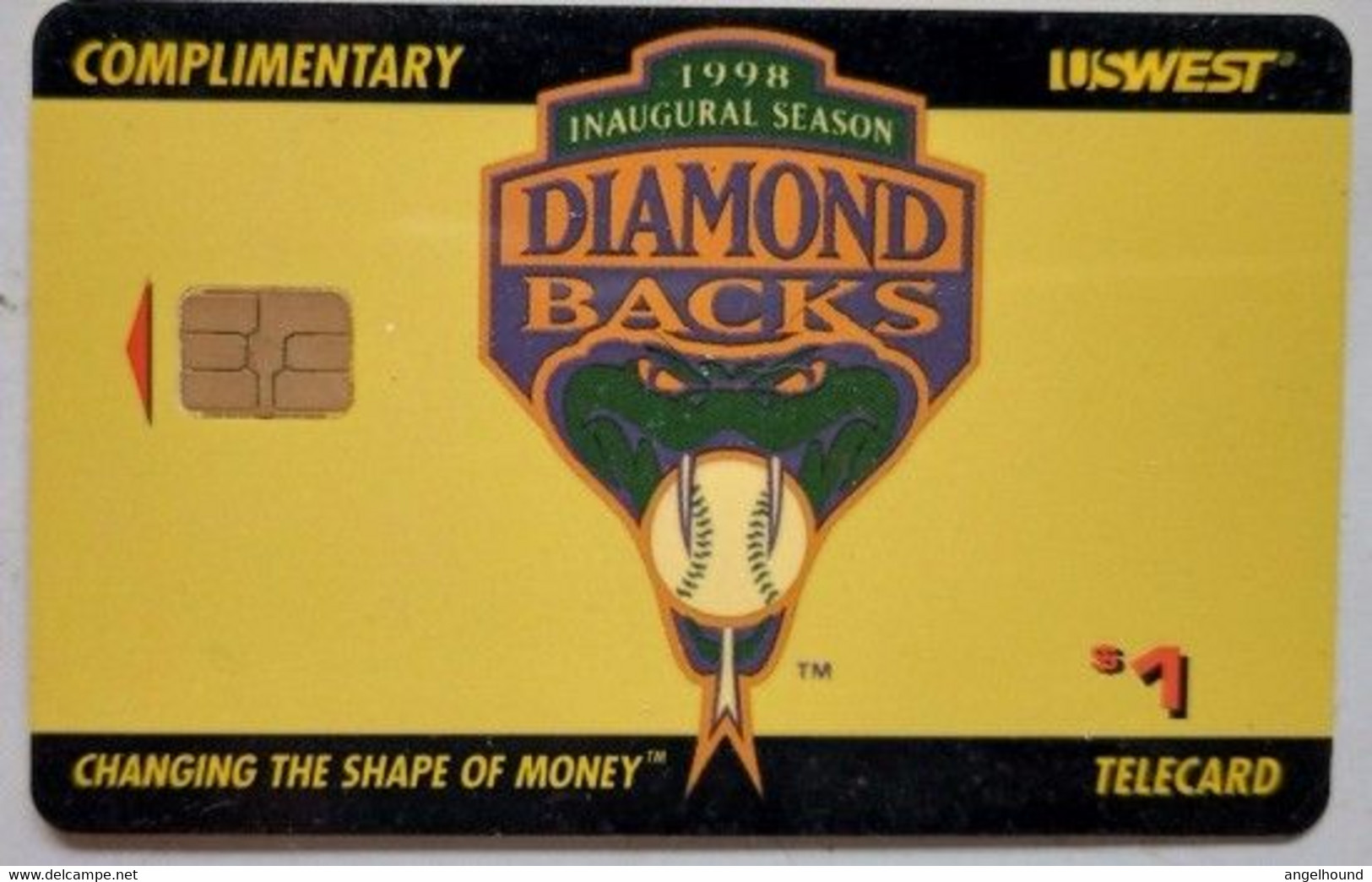 USA USWEST $1 " 1998 Inaugural Season Complimentary Card With Folder " - [2] Chip Cards